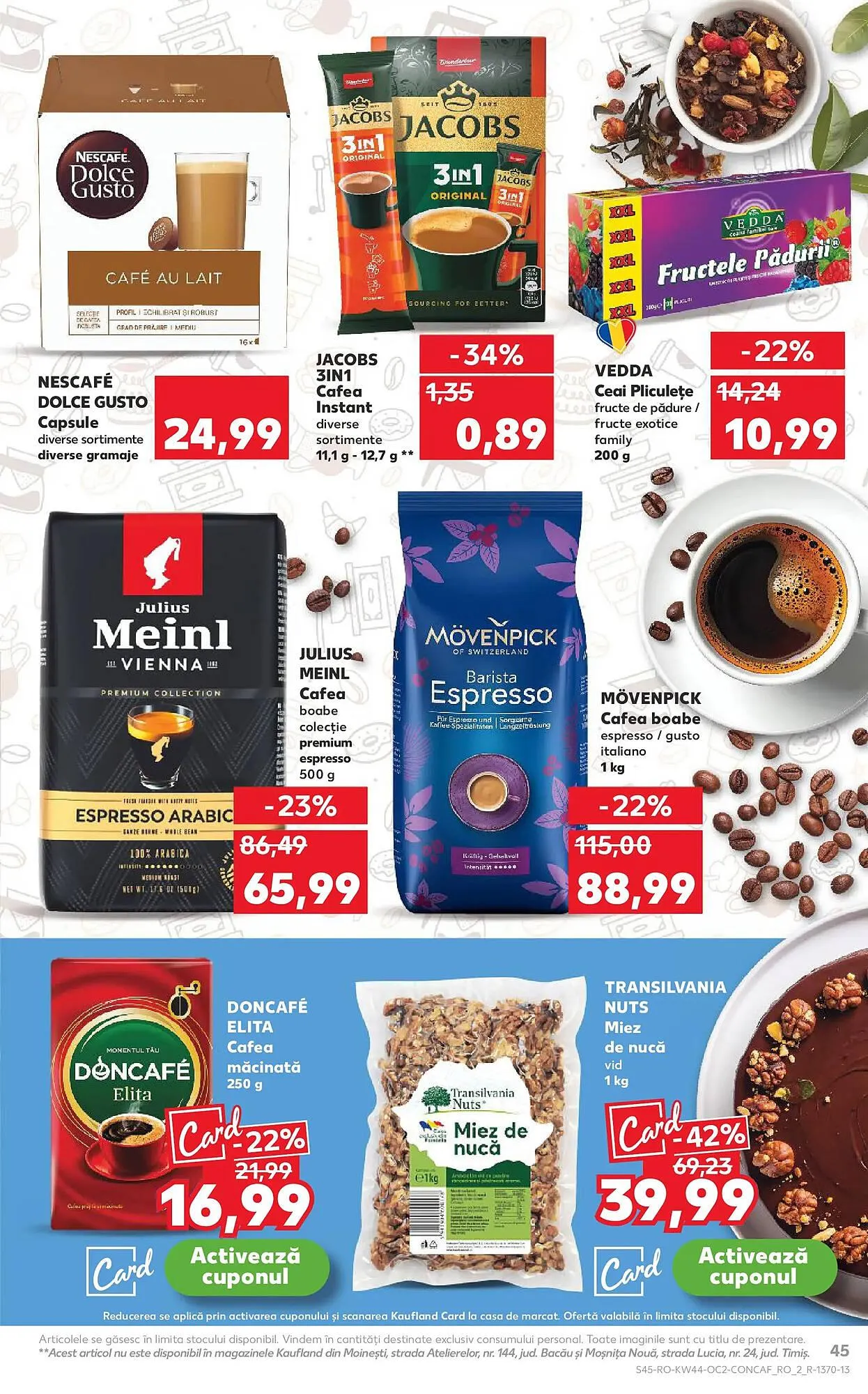 Catalog Catalog Kaufland de la 29 octombrie până la 4 noiembrie 2025 - Revista Pagina 45