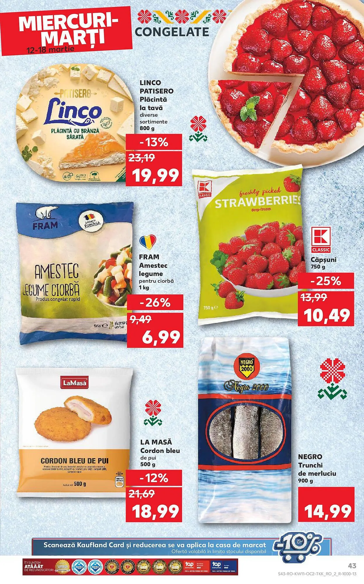 Catalog Catalog Kaufland de la 12 martie până la 18 martie 2025 - Revista Pagina 43