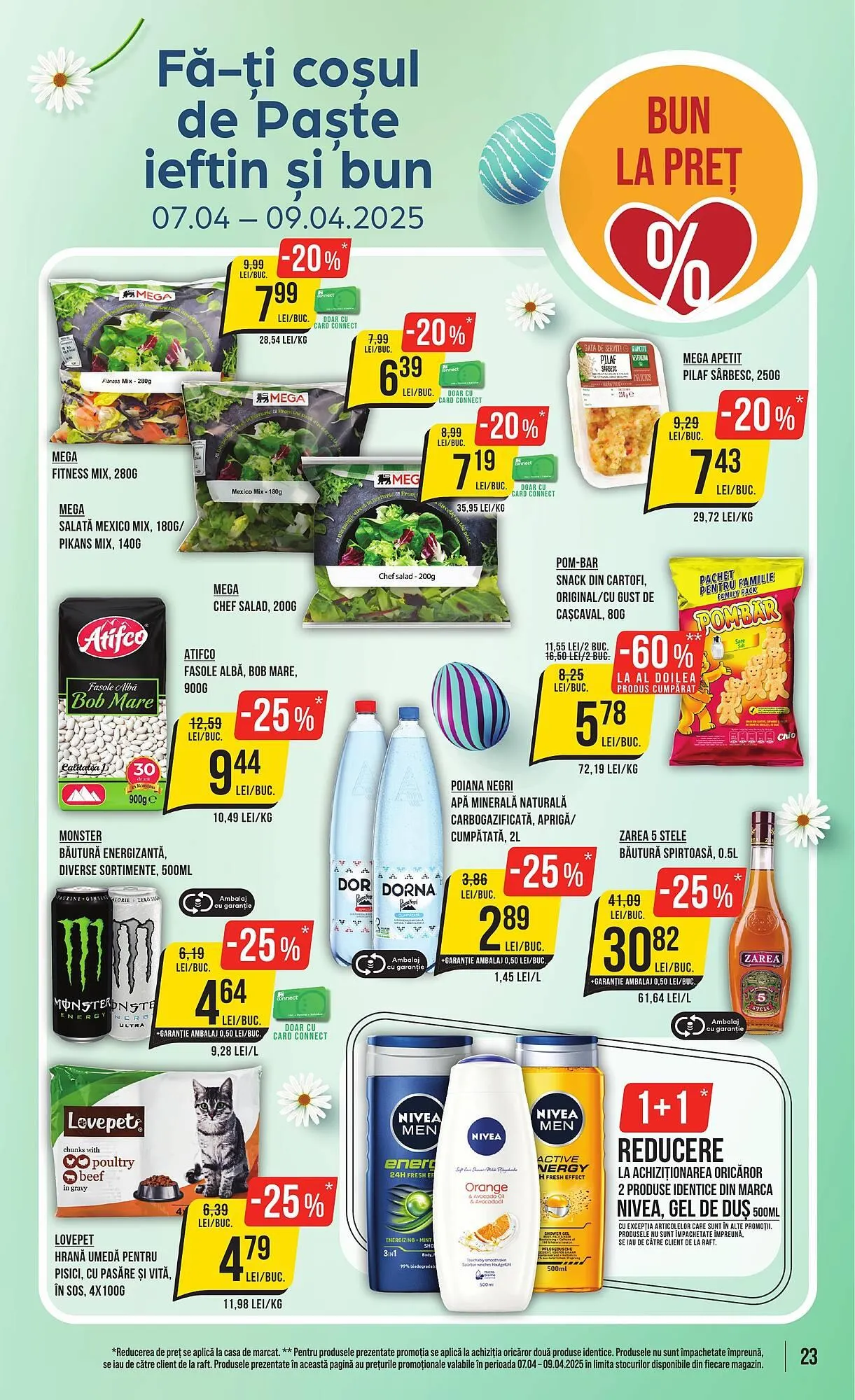 Catalog Catalog Mega Image de la 3 aprilie până la 9 aprilie 2025 - Revista Pagina 23