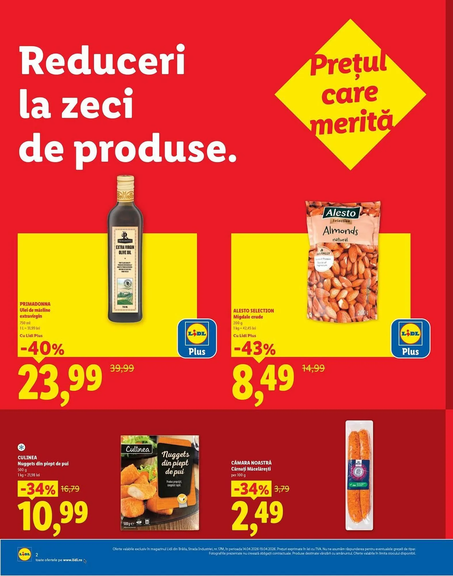 Catalog Catalog Lidl de la 14 aprilie până la 19 aprilie 2026 - Revista Pagina 2
