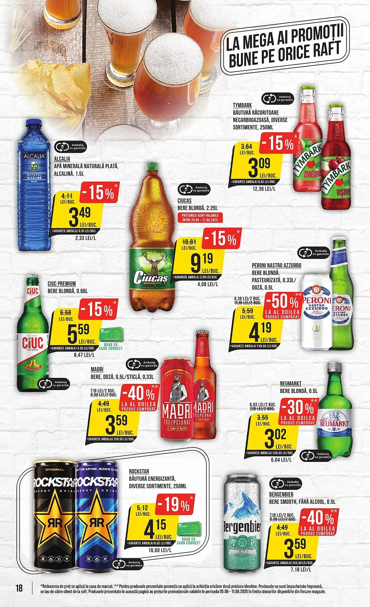 Catalog Catalog Mega Image de la 5 iunie până la 11 iunie 2025 - Revista Pagina 18