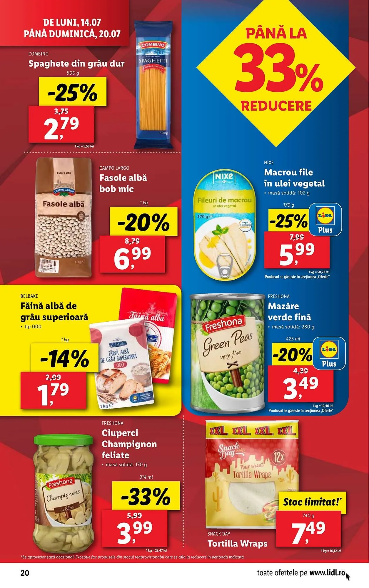 Catalog Catalog Lidl de la 14 iulie până la 20 iulie 2025 - Revista Pagina 20