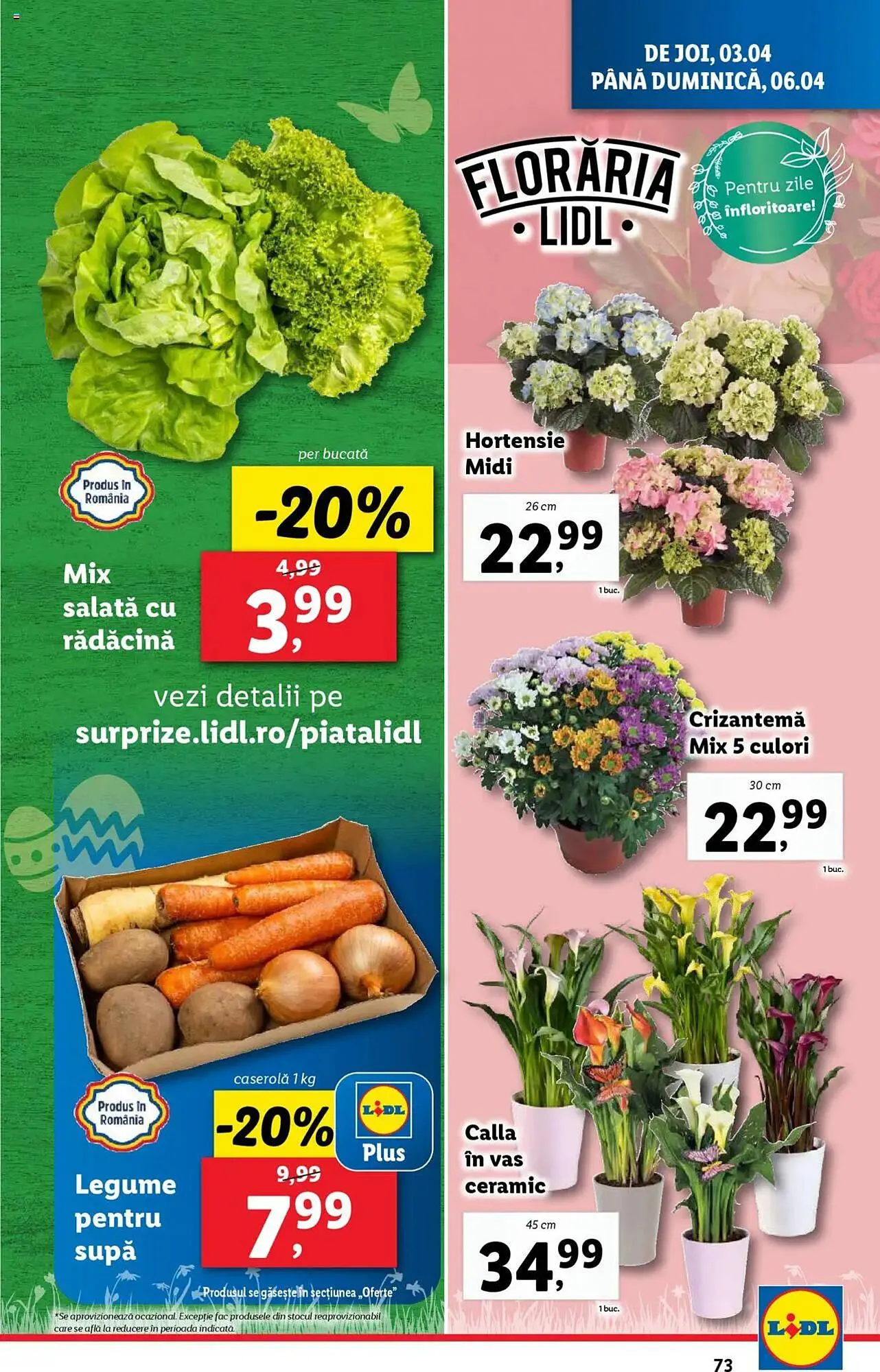 Catalog Catalog Lidl de la 31 martie până la 6 aprilie 2025 - Revista Pagina 167