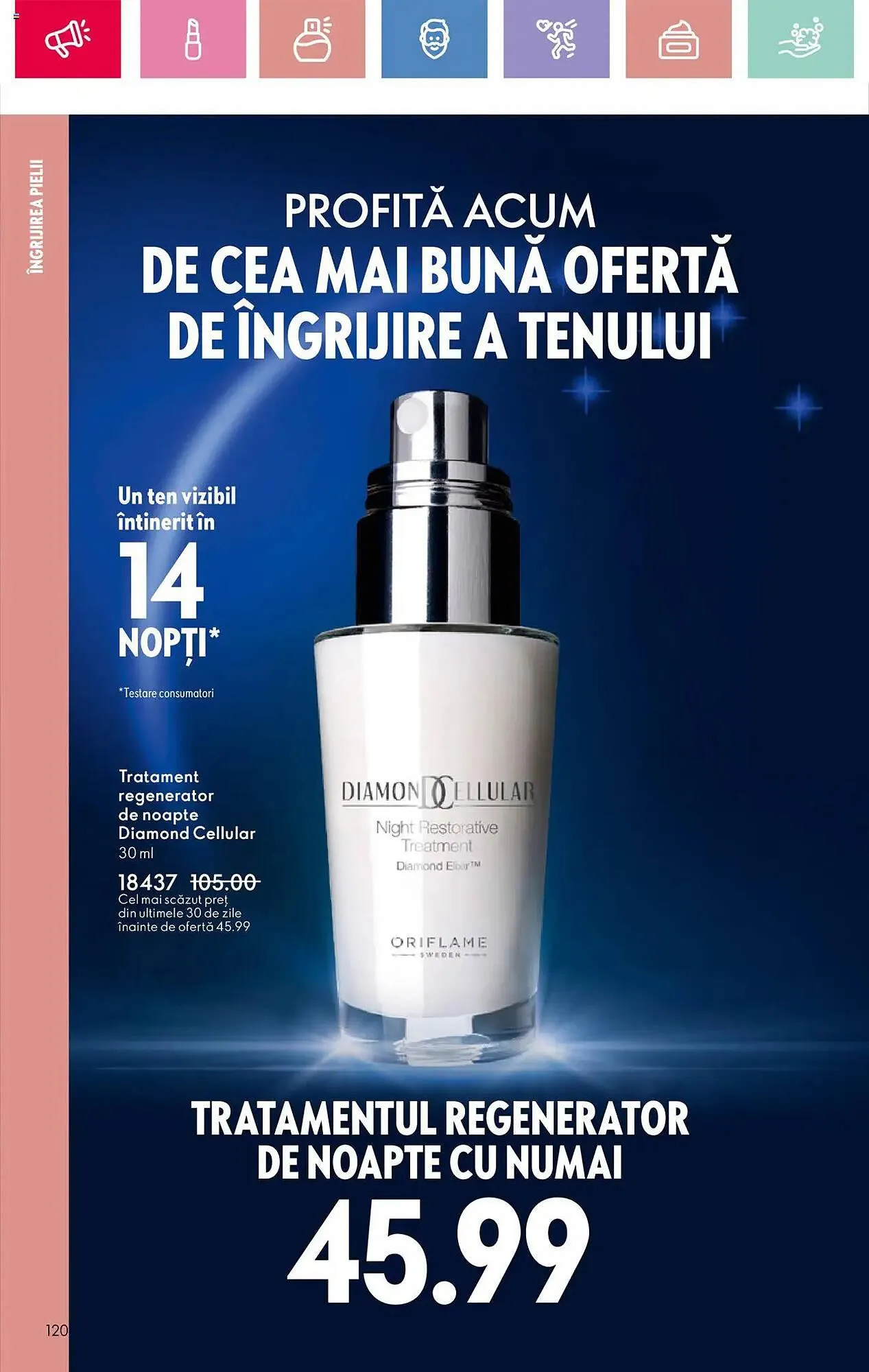 Catalog Catalog Oriflame de la 13 aprilie până la 3 mai 2025 - Revista Pagina 120