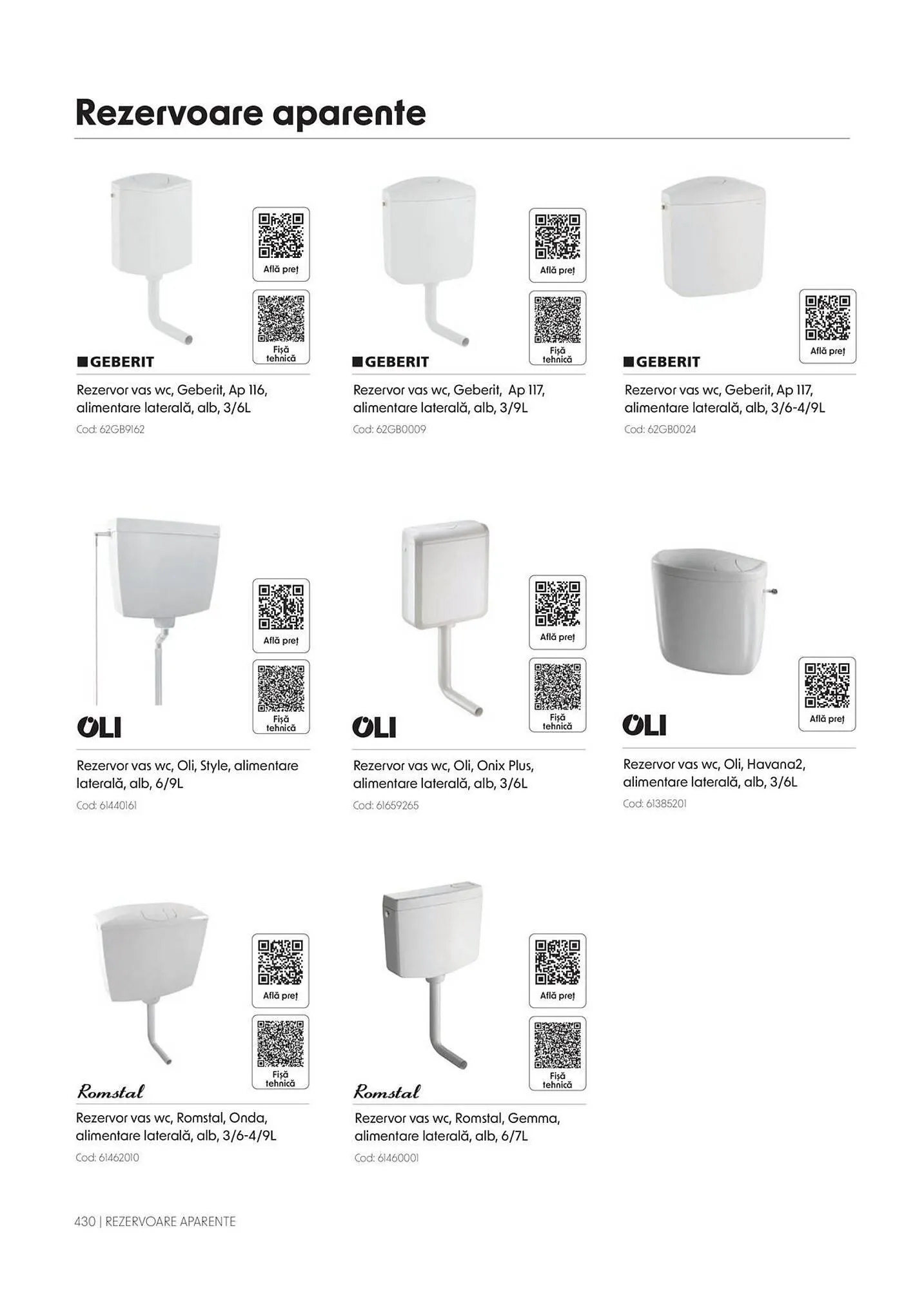Catalog Catalog Romstal de la 1 aprilie până la 31 decembrie 2026 - Revista Pagina 430