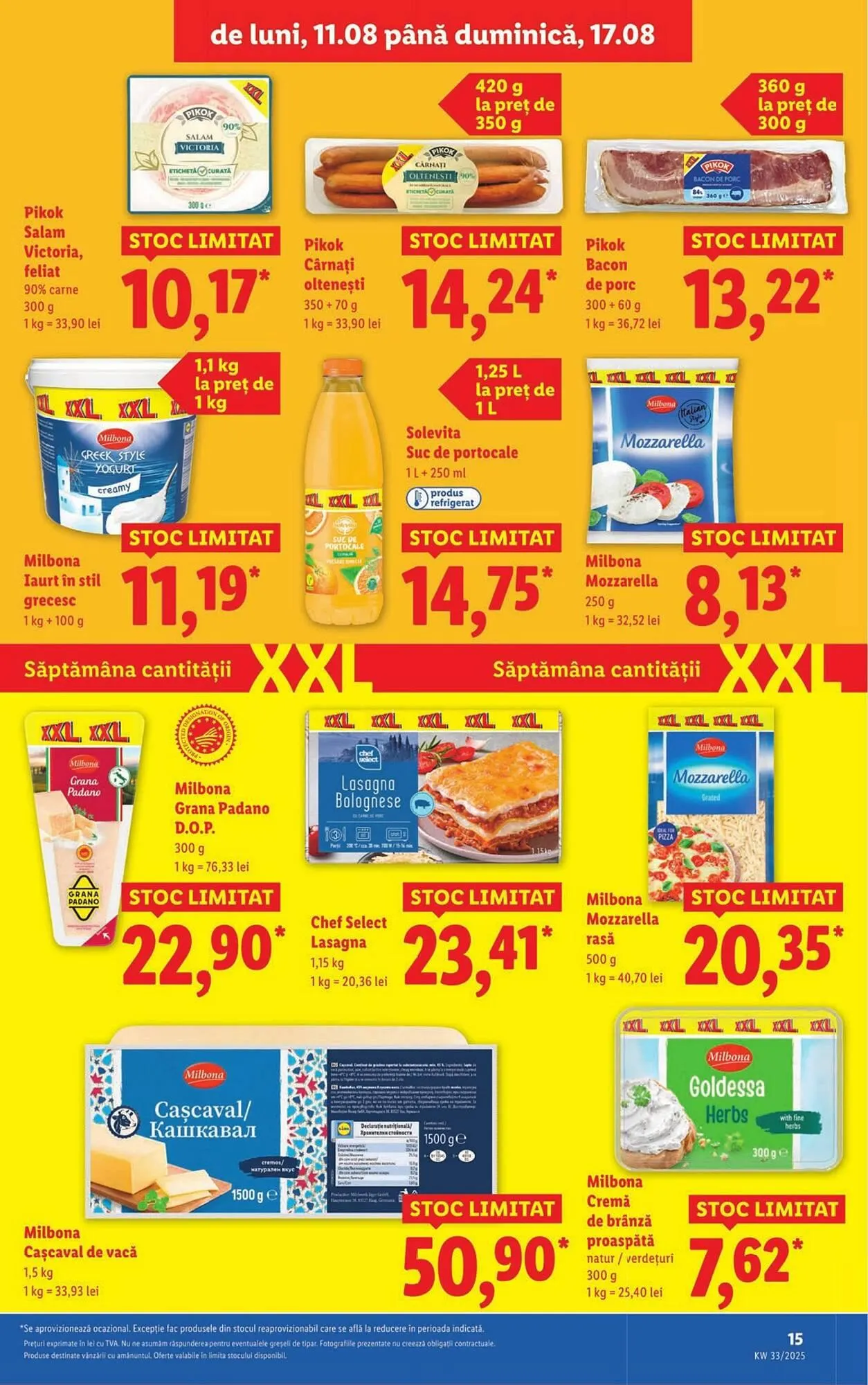 Catalog Catalog Lidl de la 11 august până la 17 august 2025 - Revista Pagina 15