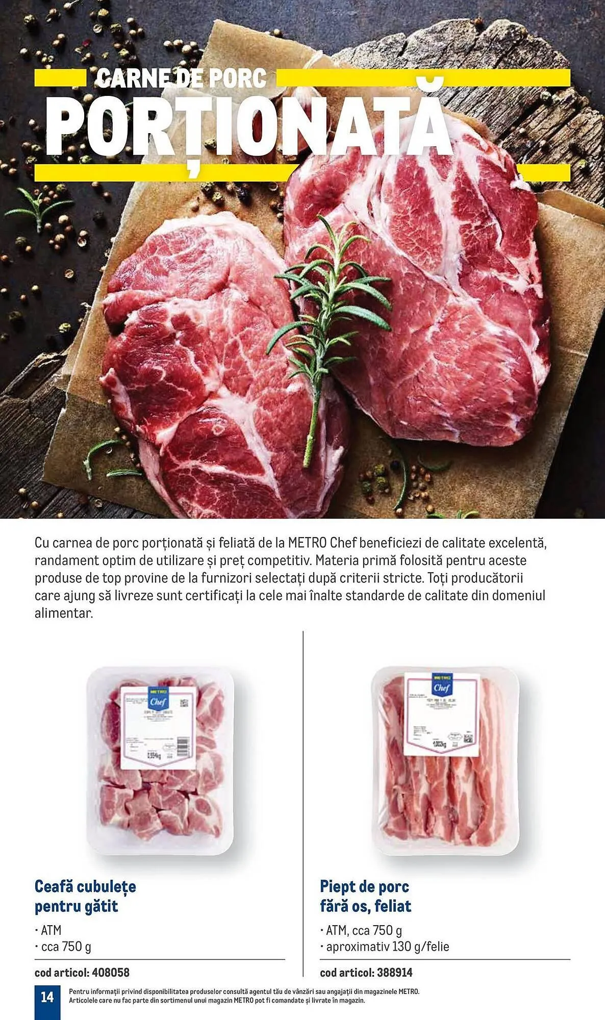 Catalog Metro catalog de la 16 ianuarie până la 31 decembrie 2024 - Revista Pagina 14