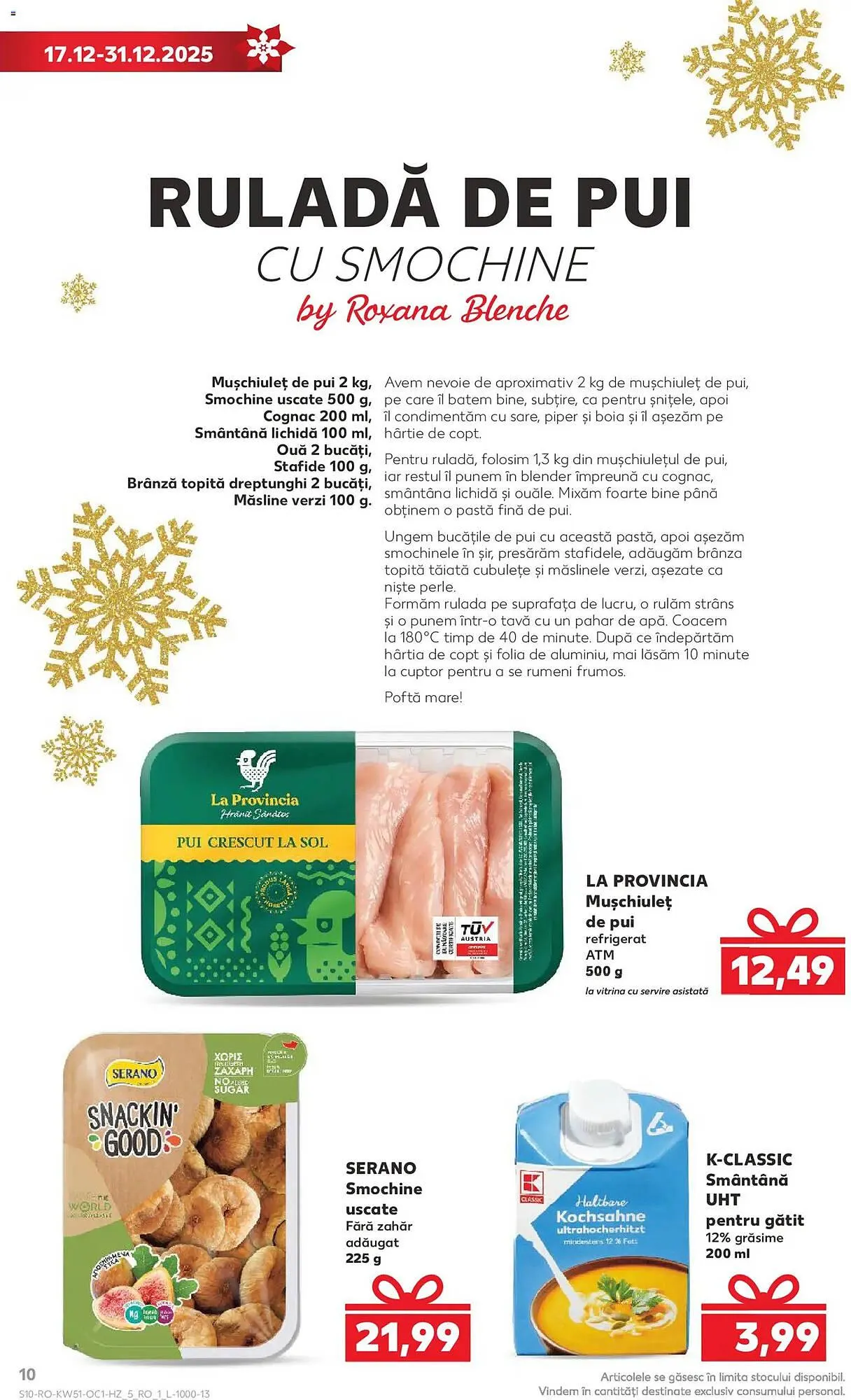 Catalog Catalog Kaufland de la 16 decembrie până la 31 decembrie 2025 - Revista Pagina 10