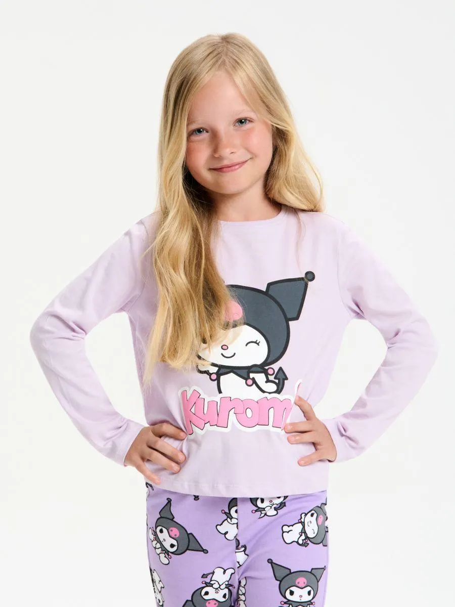 Tricou cu mânecă lungă Kuromi