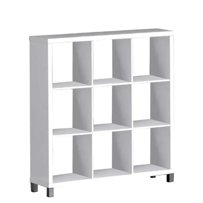 Etajera / separator camera Tofi, PAL, alba, 111 x 29 x 118 cm, 1C