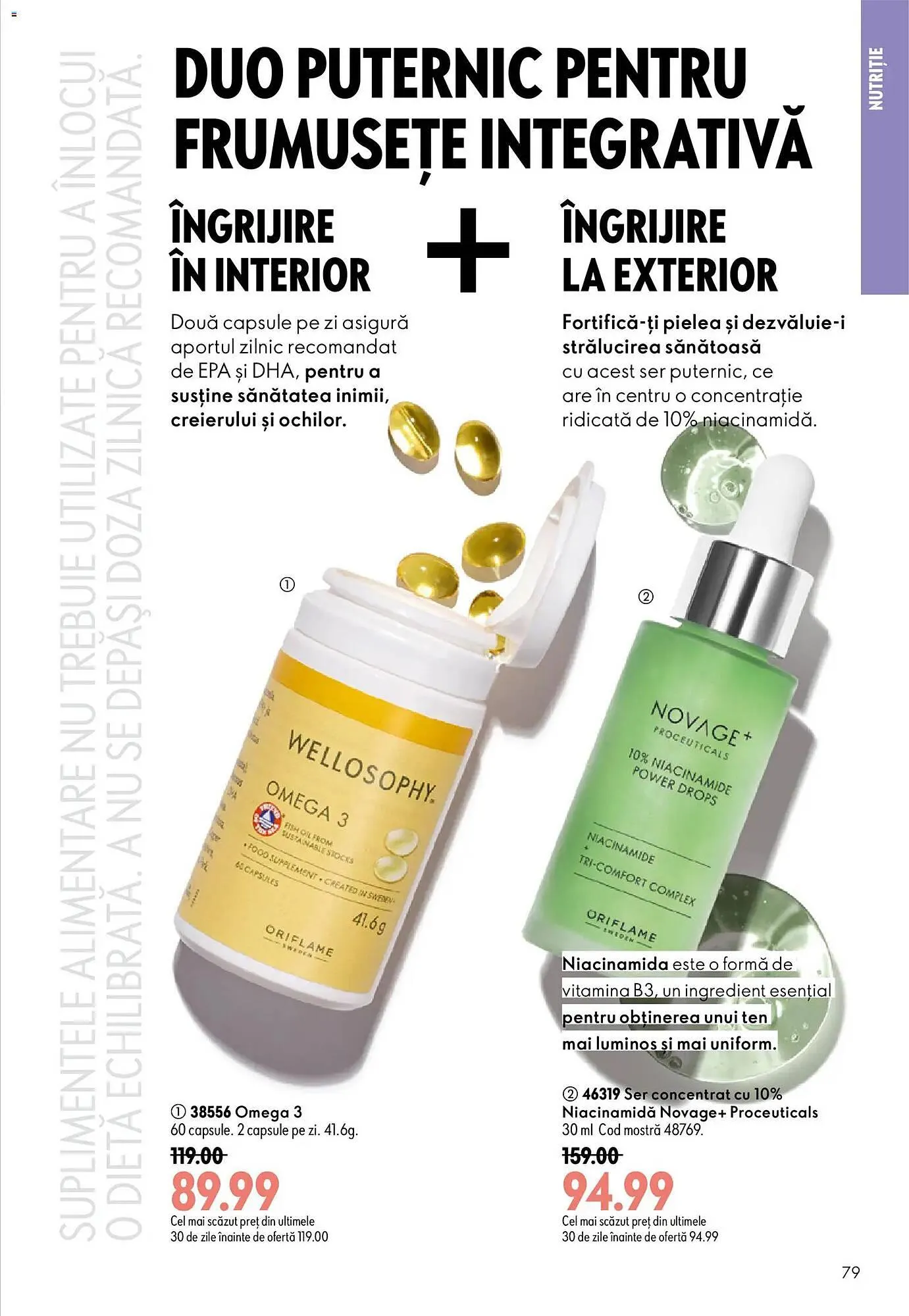 Catalog Catalog Oriflame de la 17 iunie până la 7 iulie 2026 - Revista Pagina 79