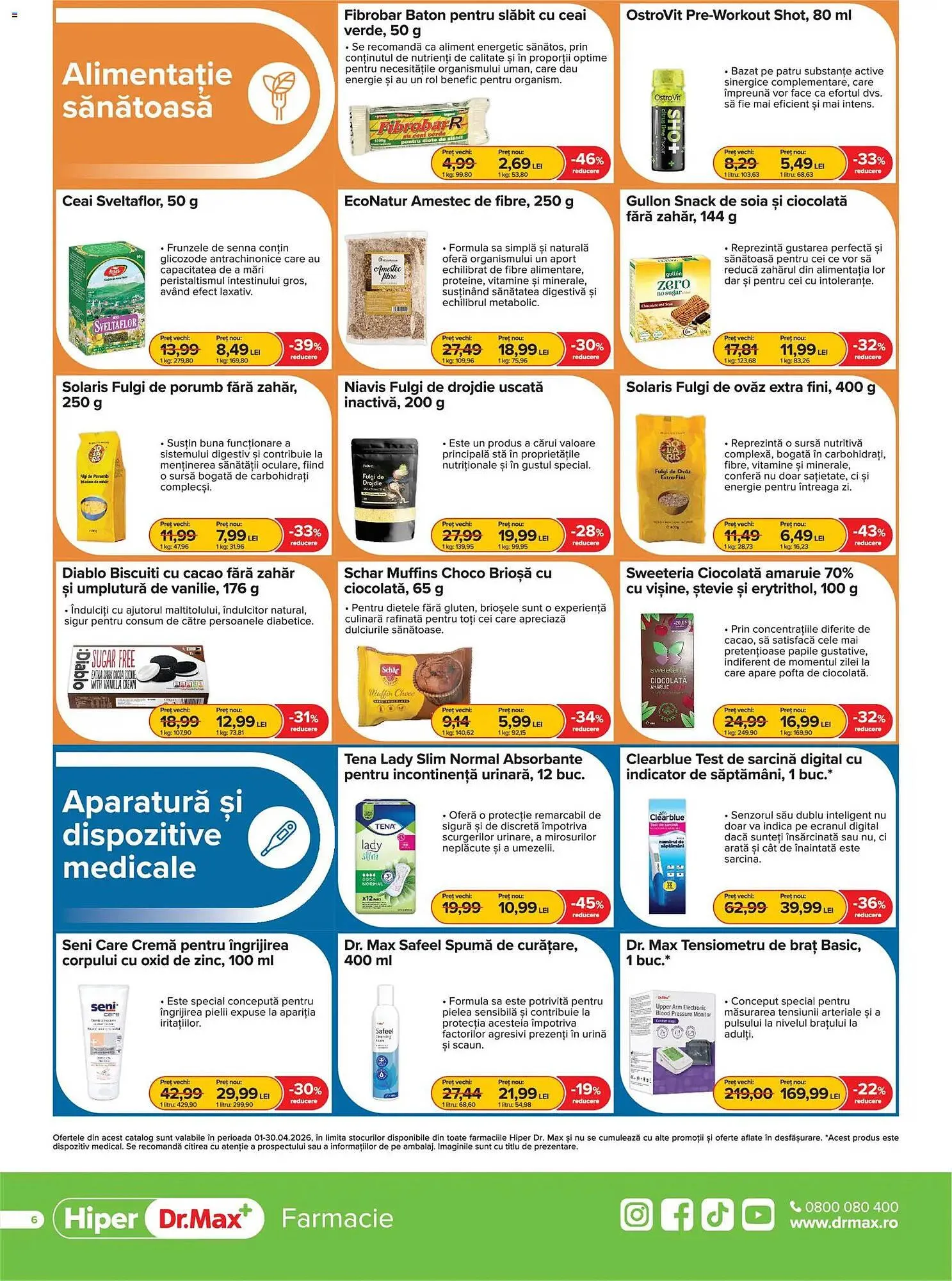 Catalog Catalog Dr.Max de la 1 aprilie până la 30 aprilie 2026 - Revista Pagina 6