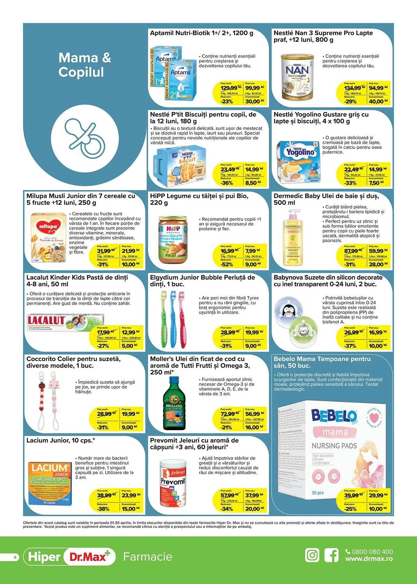 Catalog Catalog Dr.Max de la 1 aprilie până la 30 aprilie 2025 - Revista Pagina 4