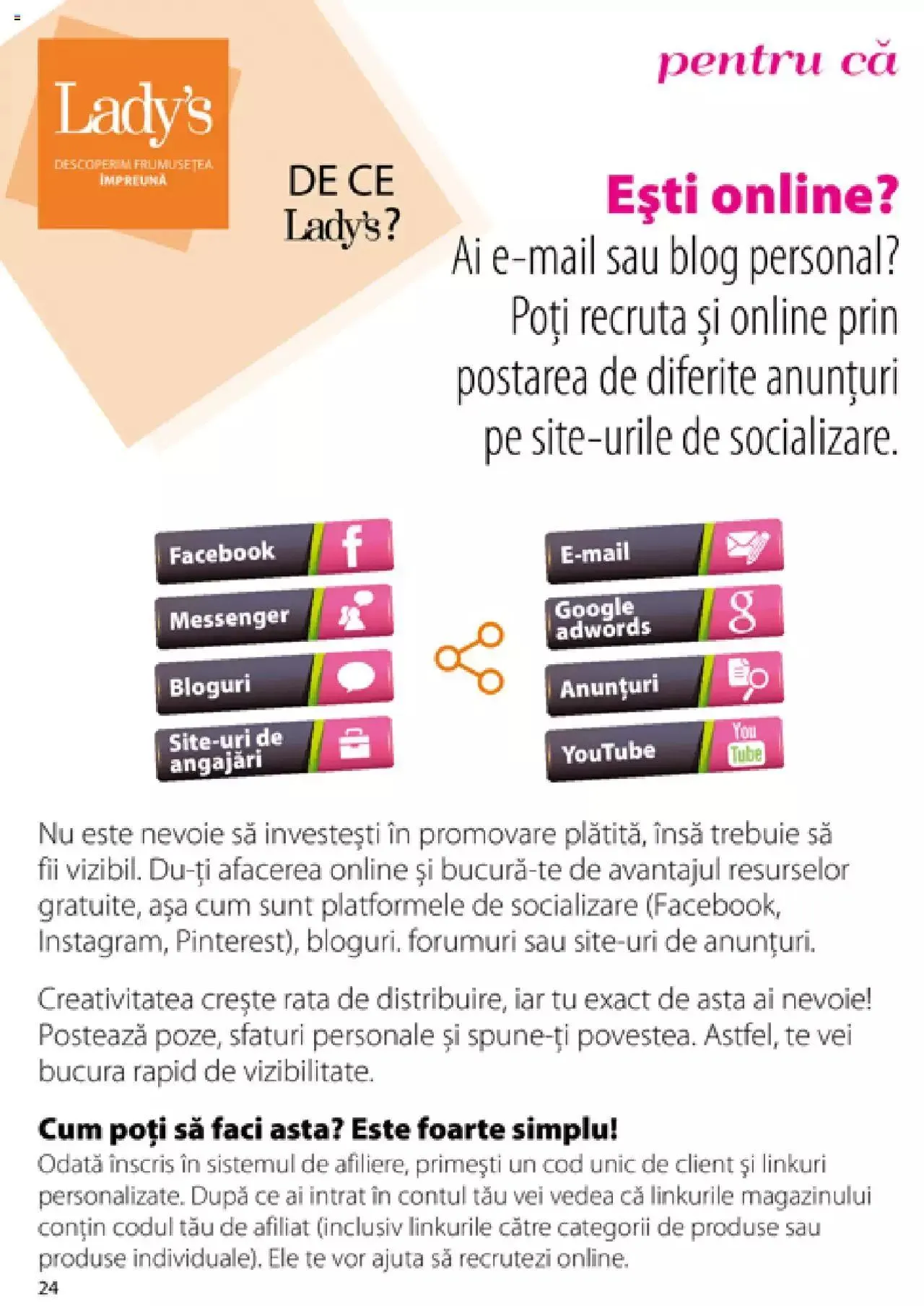 Catalog Lady’s catalog - Manual de la 17 aprilie până la 31 decembrie 2024 - Revista Pagina 25