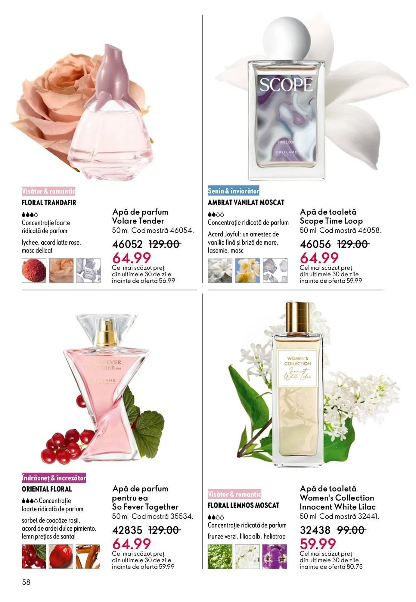 Catalog Catalog Oriflame de la 21 ianuarie până la 10 februarie 2026 - Revista Pagina 58