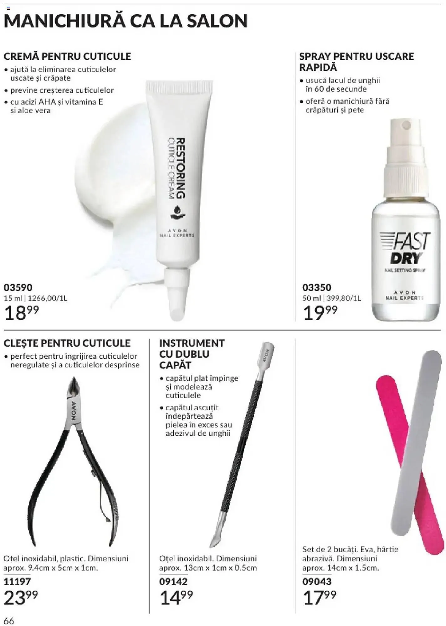 Catalog Catalog Avon de la 1 mai până la 31 mai 2025 - Revista Pagina 66