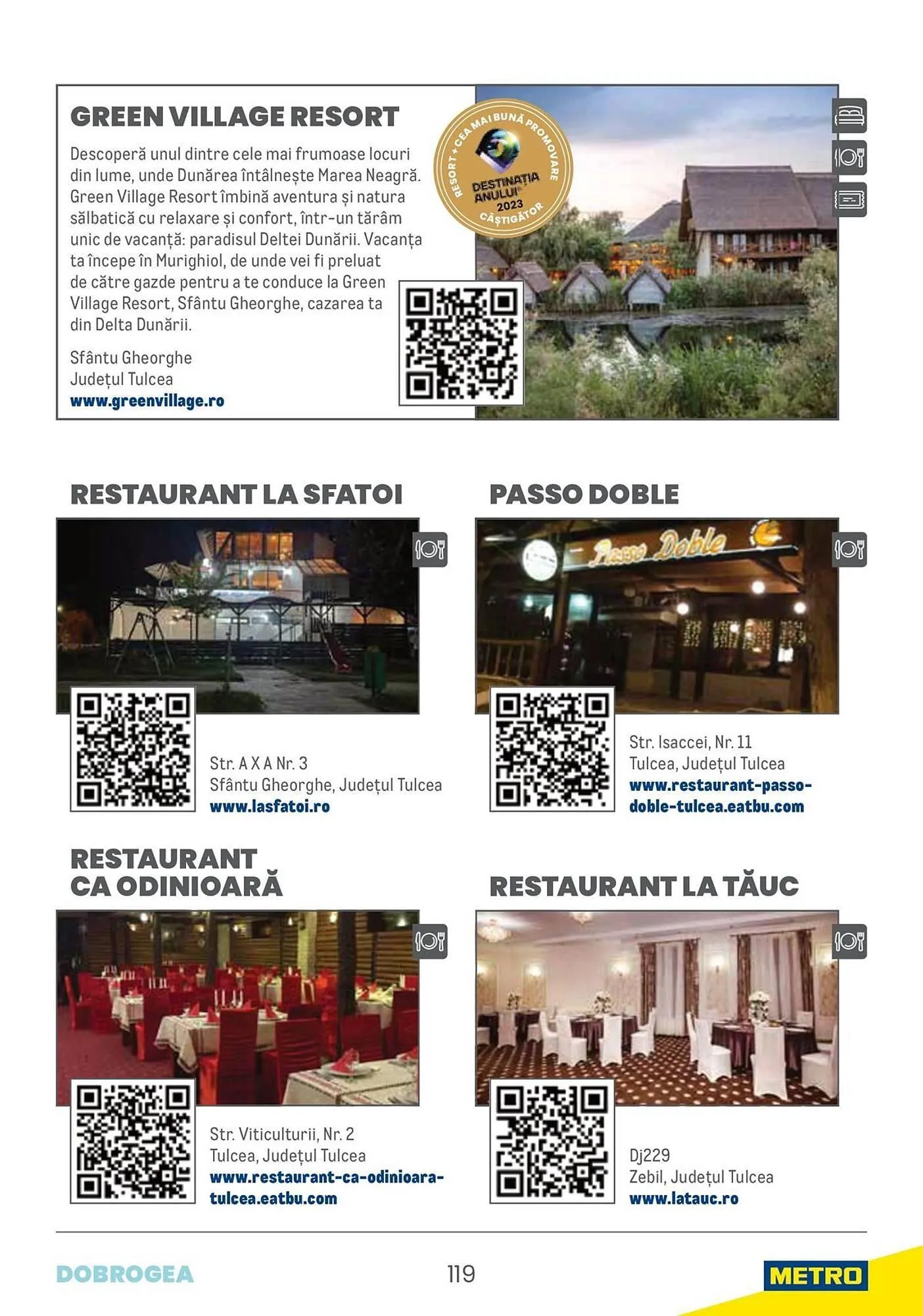 Catalog Catalog Metro de la 9 aprilie până la 31 decembrie 2025 - Revista Pagina 119