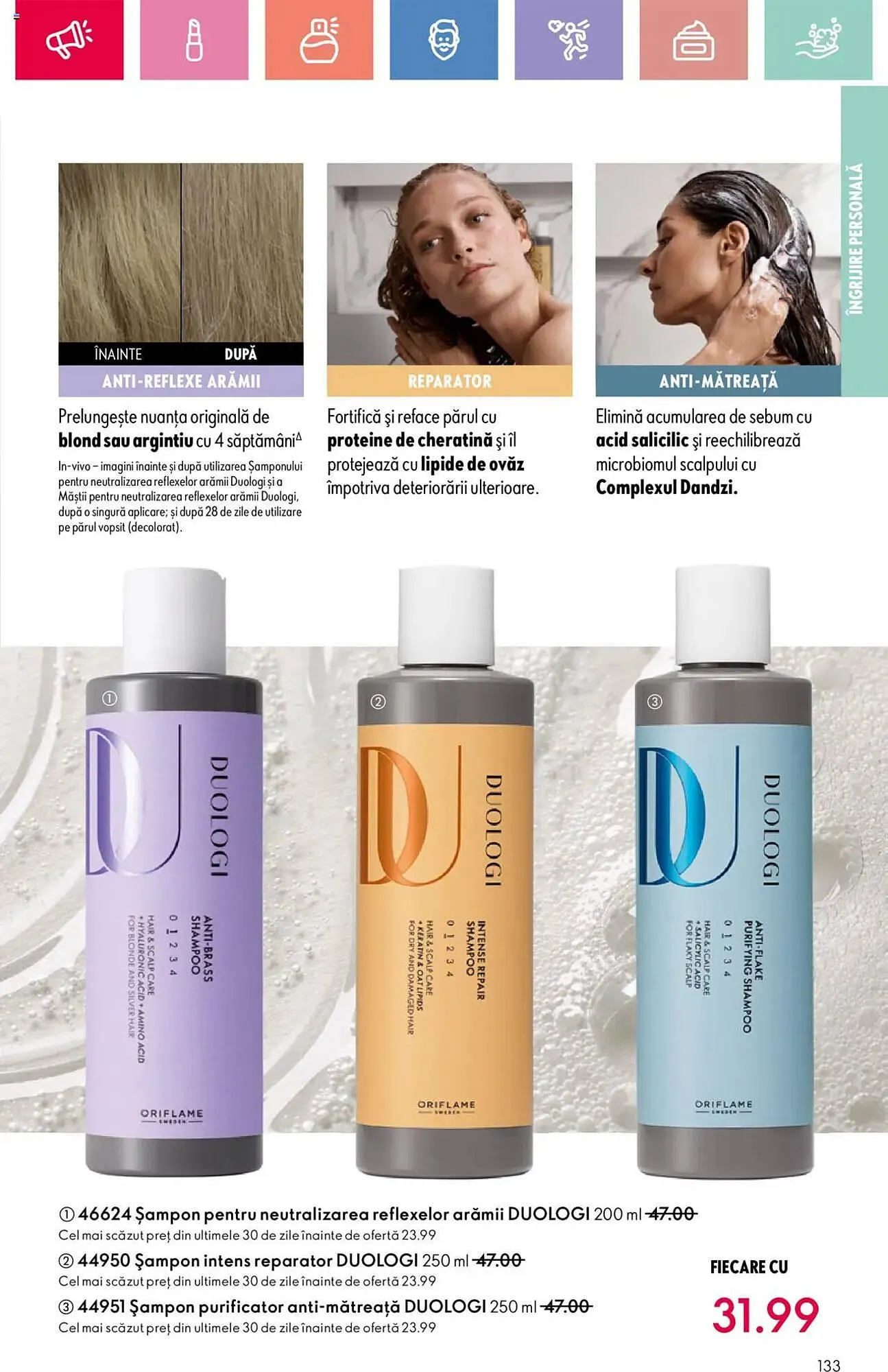 Catalog Catalog Oriflame de la 13 aprilie până la 3 mai 2025 - Revista Pagina 133