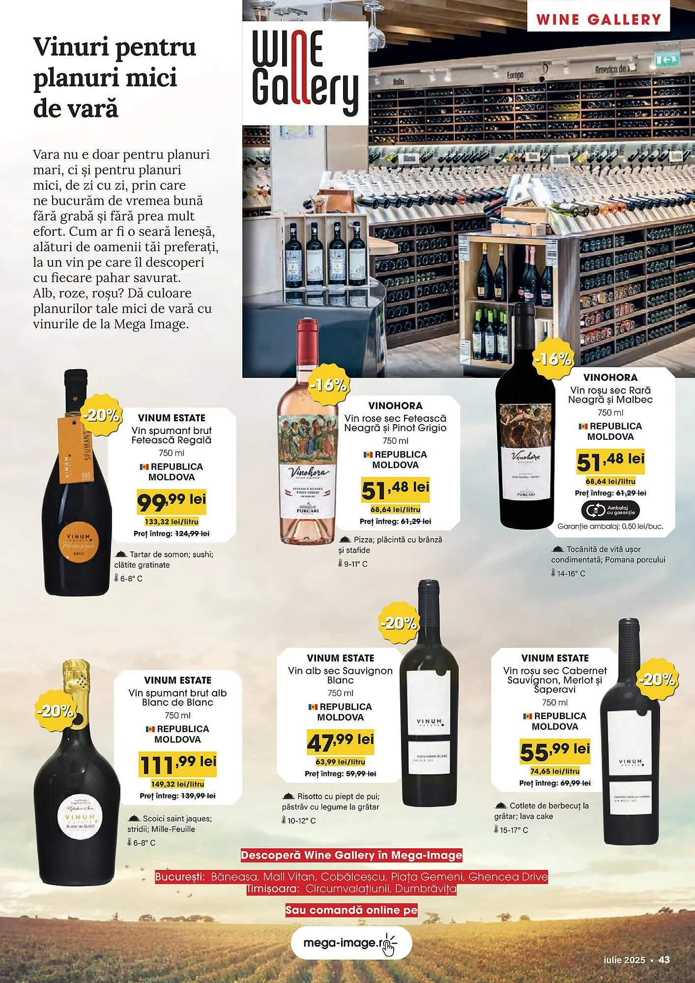Catalog Catalog Mega Image de la 1 iulie până la 31 iulie 2025 - Revista Pagina 43