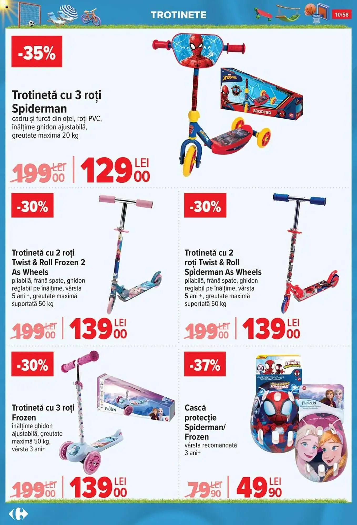 Catalog Catalog Carrefour de la 3 iunie până la 1 iulie 2025 - Revista Pagina 10