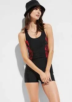 Costum de baie cu crac, uscare rapidă