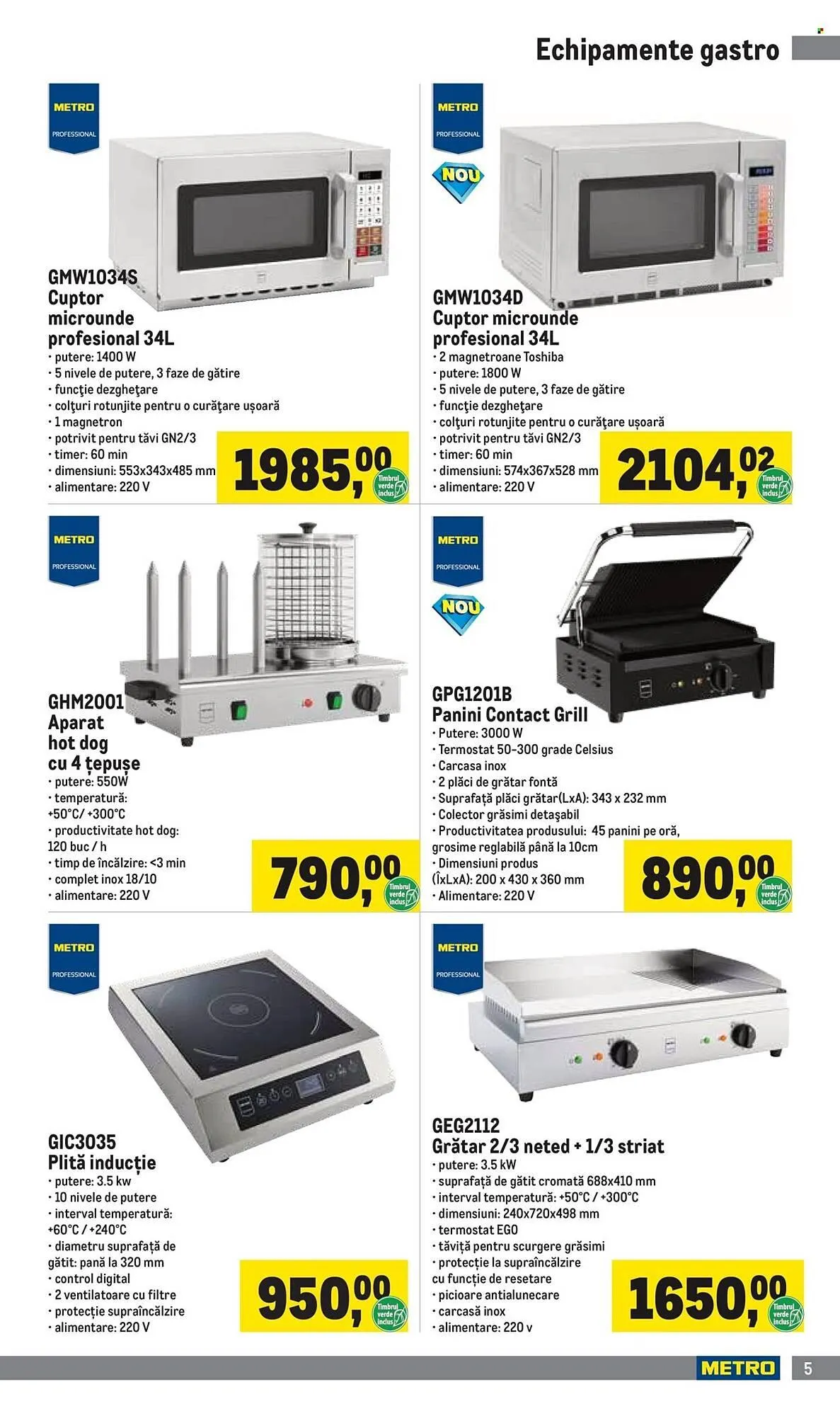 Catalog Catalog Metro de la 5 ianuarie până la 31 martie 2026 - Revista Pagina 5