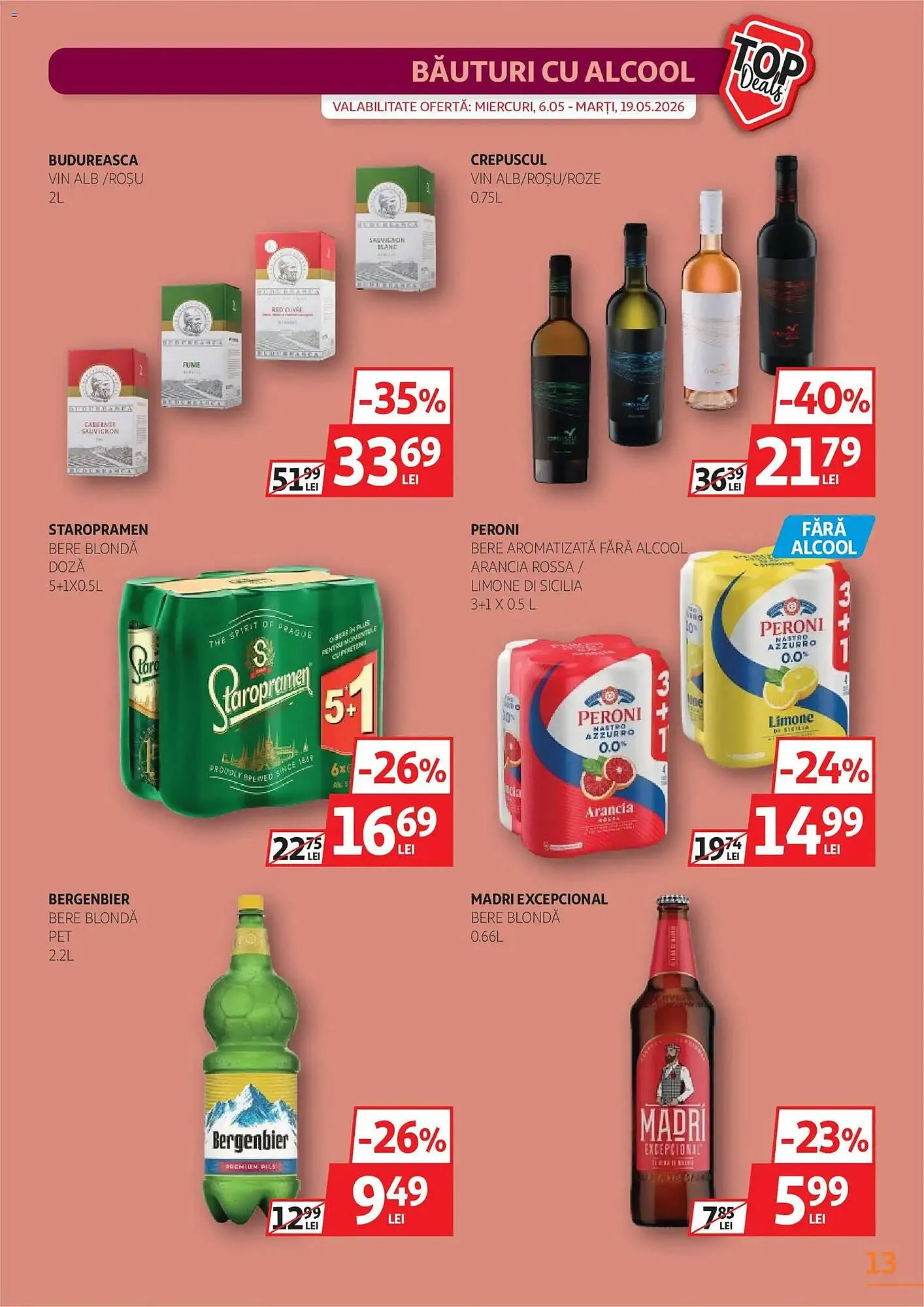 Catalog Catalog Auchan de la 6 mai până la 19 mai 2026 - Revista Pagina 13