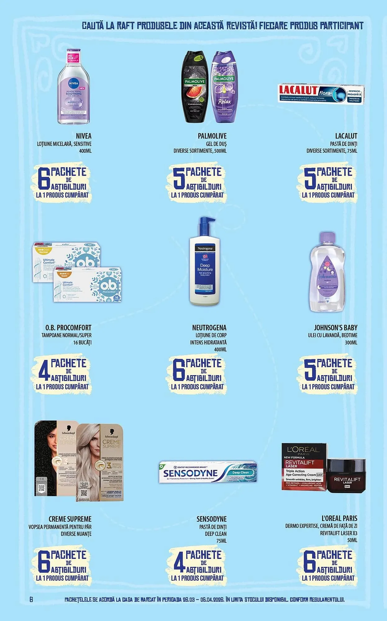 Catalog Catalog Mega Image de la 26 martie până la 8 aprilie 2026 - Revista Pagina 6