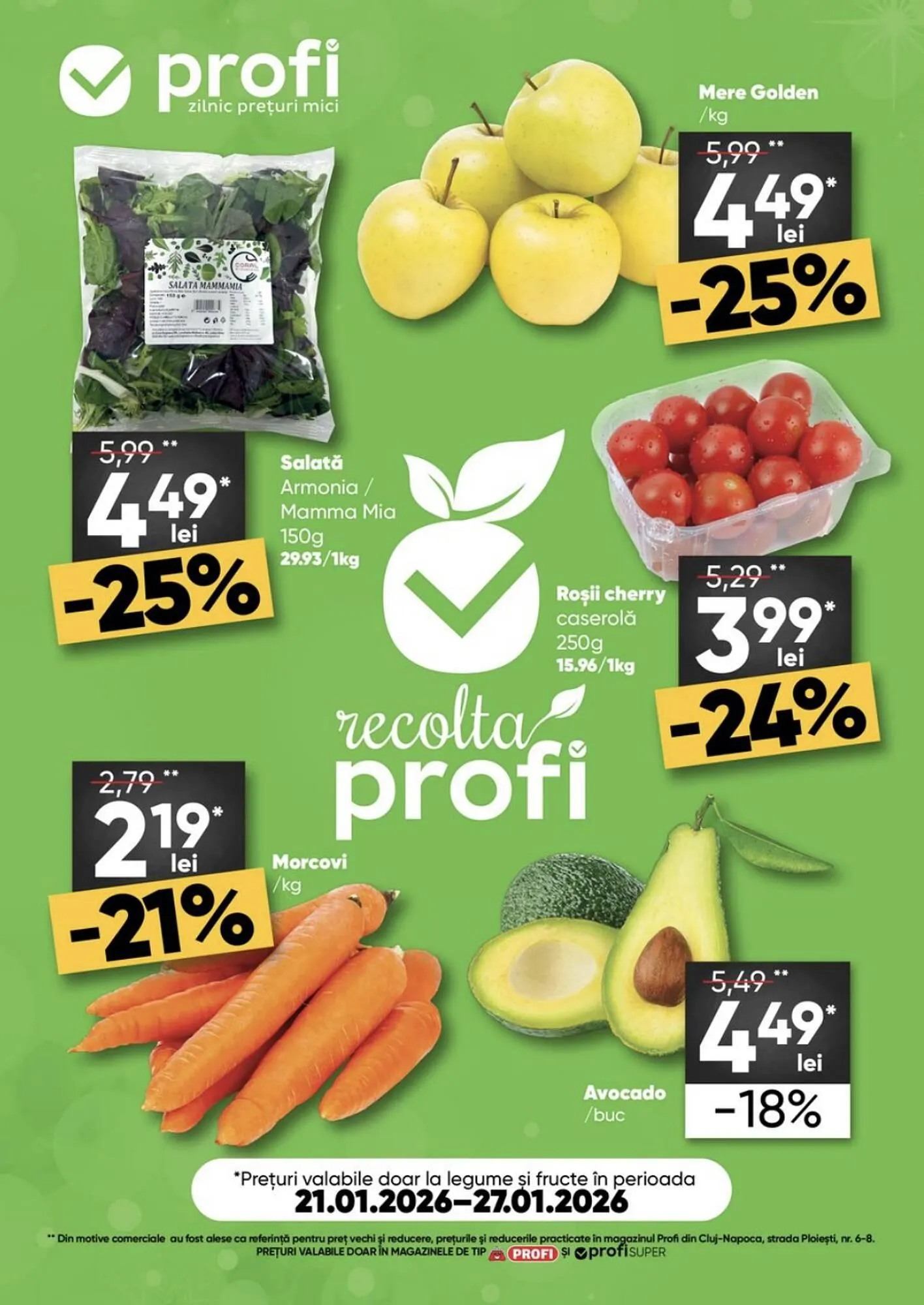 Catalog Catalog PROFI de la 21 ianuarie până la 27 ianuarie 2026 - Revista Pagina 1