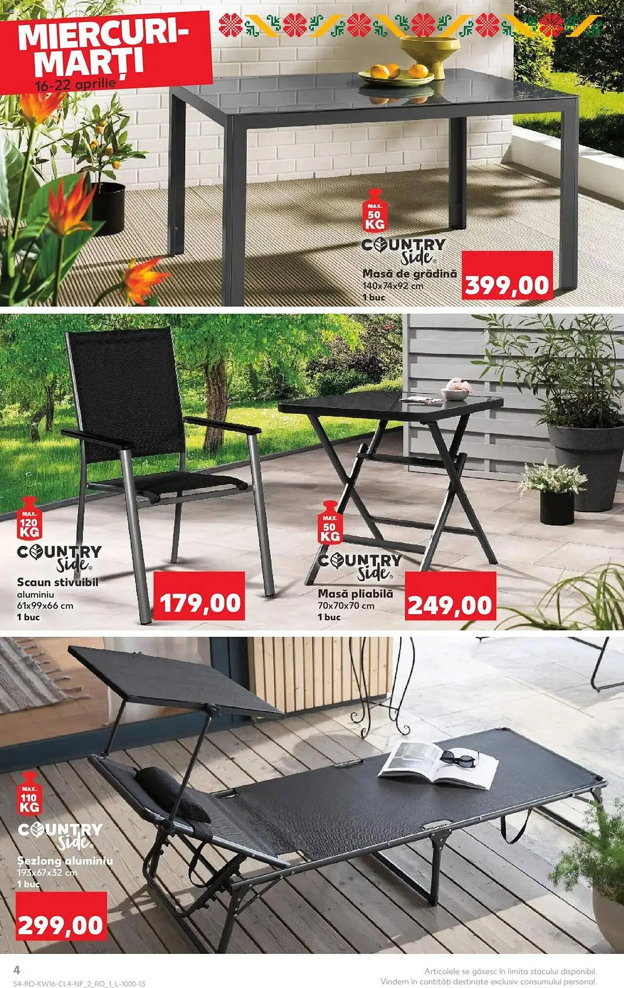 Catalog Catalog Kaufland de la 16 aprilie până la 22 aprilie 2025 - Revista Pagina 4