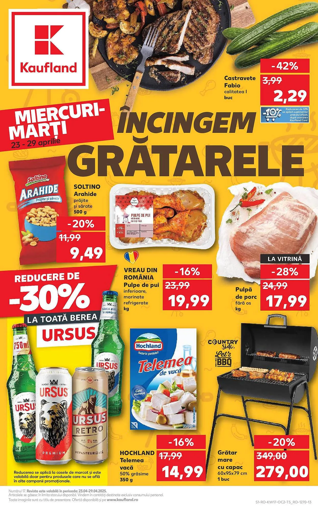 Catalog Catalog Kaufland de la 23 aprilie până la 29 aprilie 2025 - Revista Pagina 1