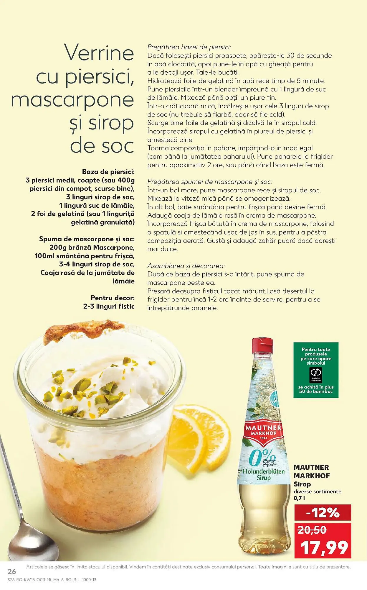 Catalog Catalog Kaufland de la 8 aprilie până la 14 aprilie 2026 - Revista Pagina 26