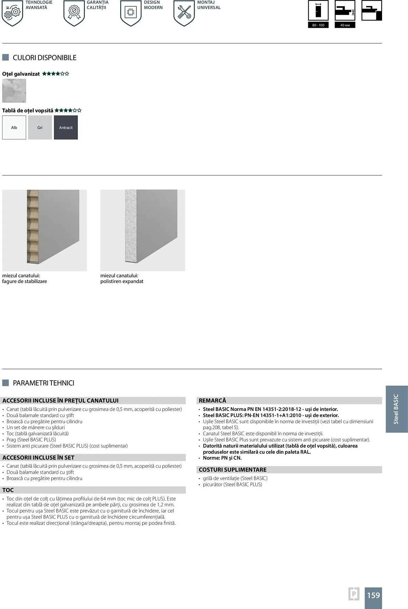 Catalog Сatalog Proges de la 13 septembrie până la 31 decembrie 2024 - Revista Pagina 159
