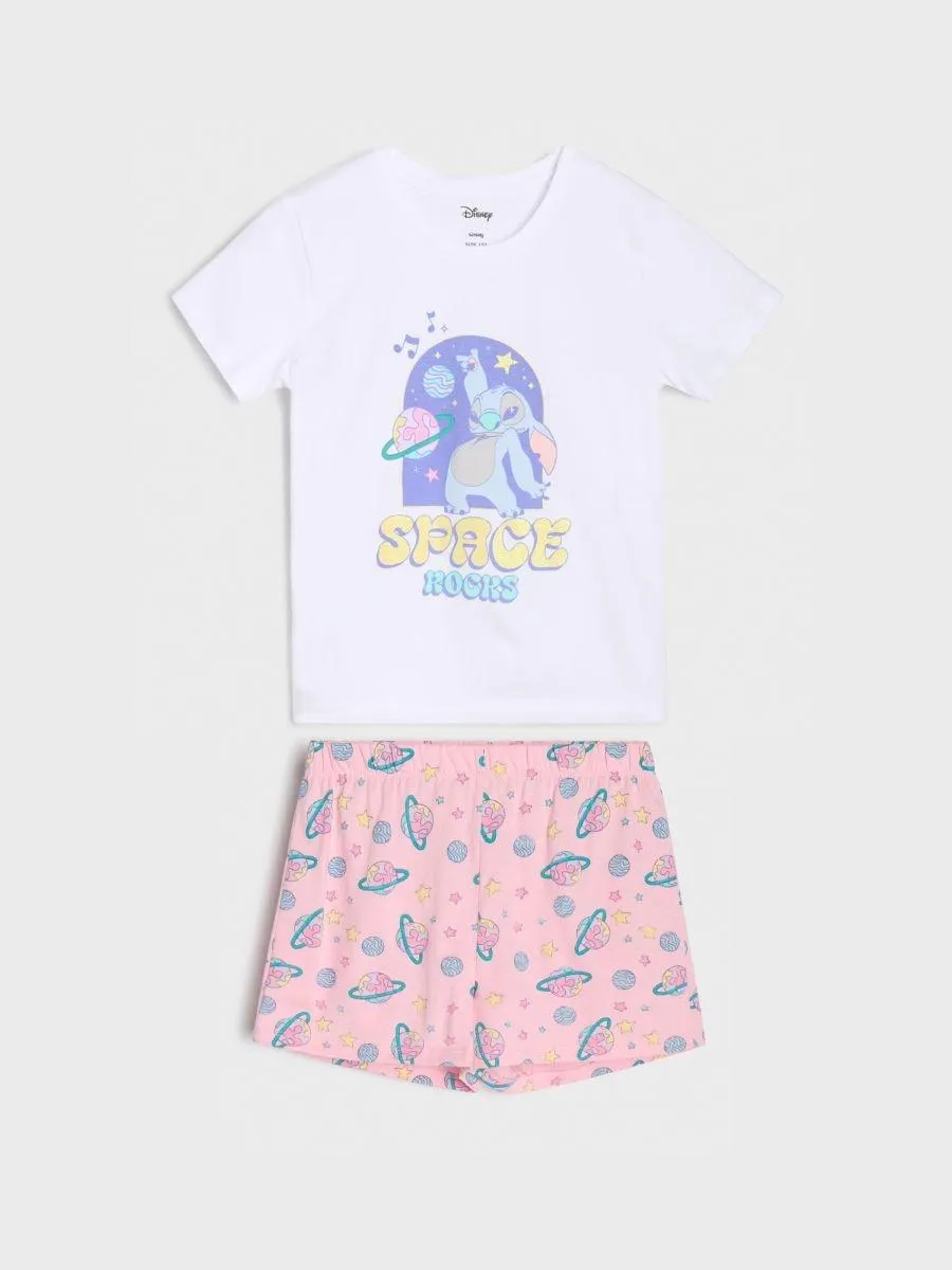 Pijama din două piese Stitch