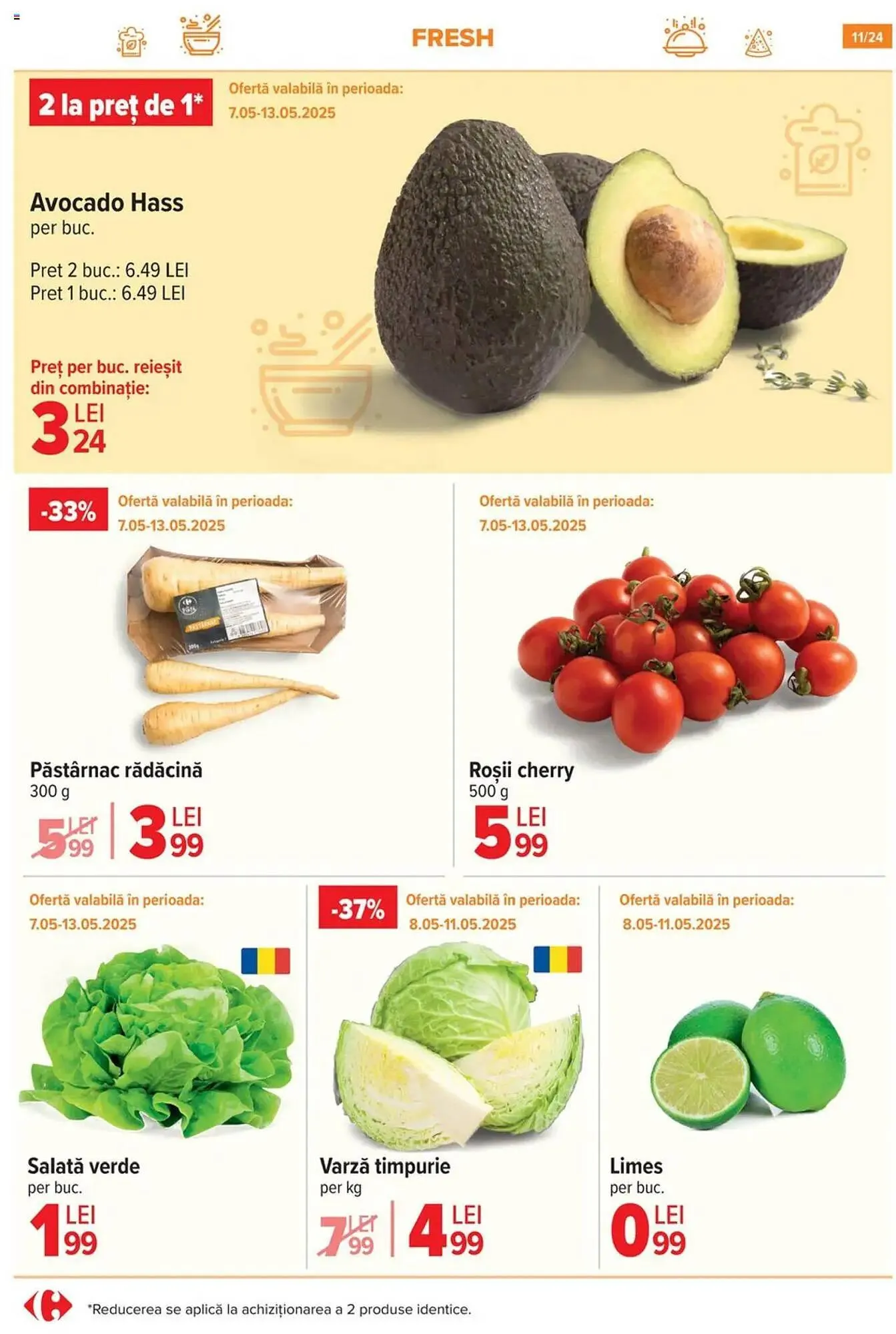 Catalog Catalog Carrefour Market de la 7 mai până la 20 mai 2025 - Revista Pagina 11