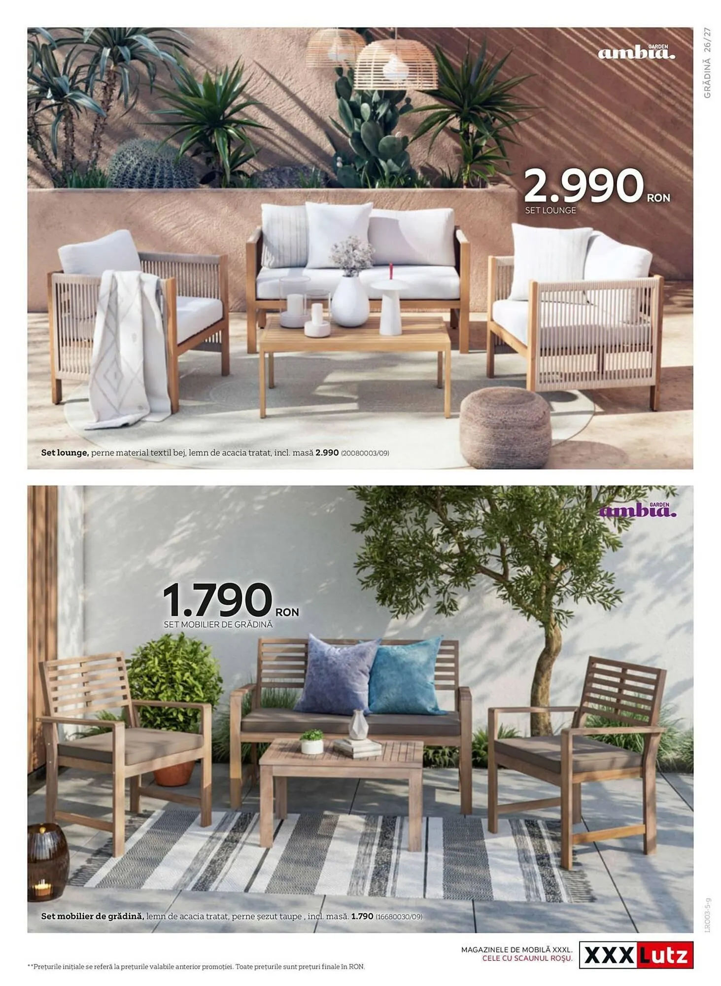 Catalog Catalog XXXLutz de la 10 martie până la 30 septembrie 2025 - Revista Pagina 27