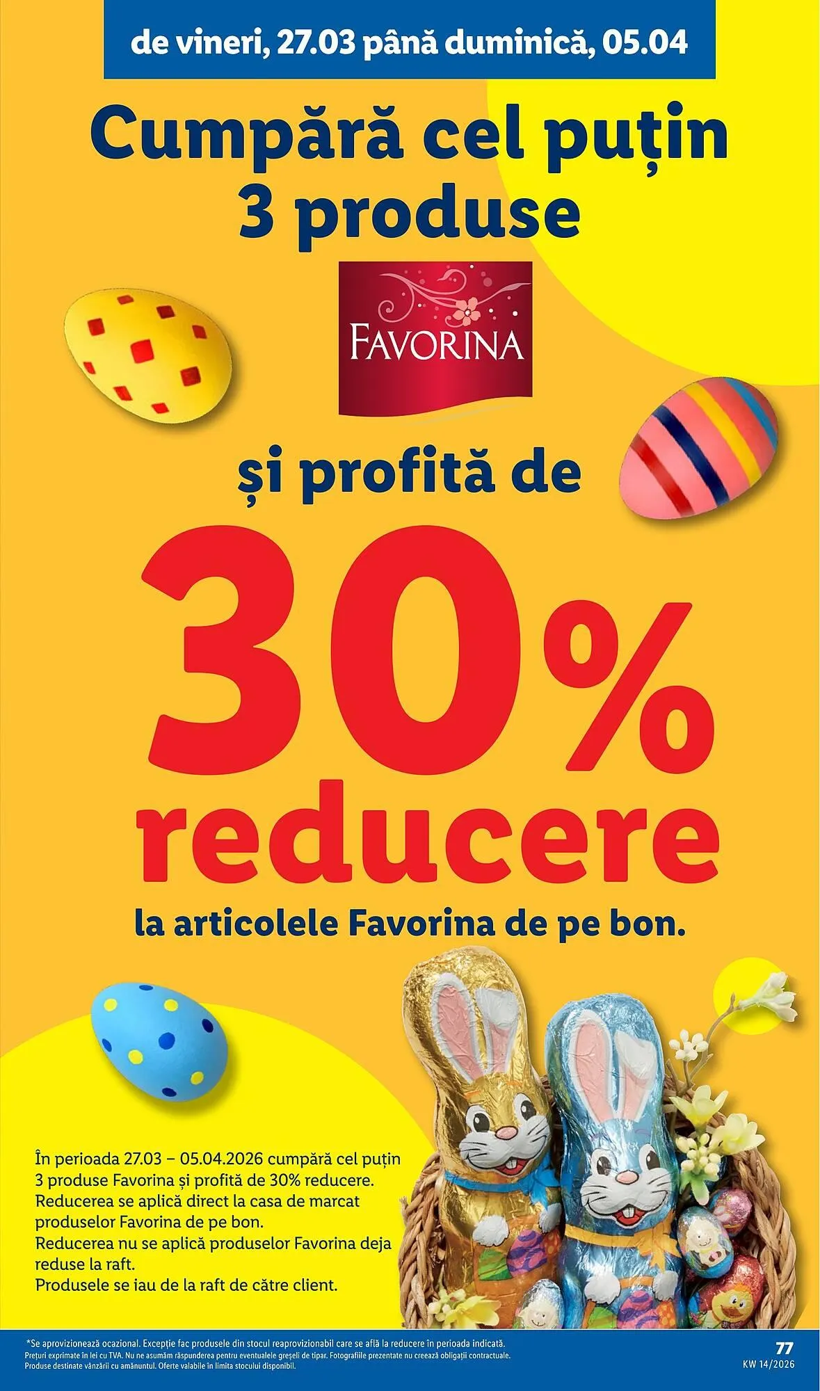 Catalog Catalog Lidl de la 30 martie până la 5 aprilie 2026 - Revista Pagina 77