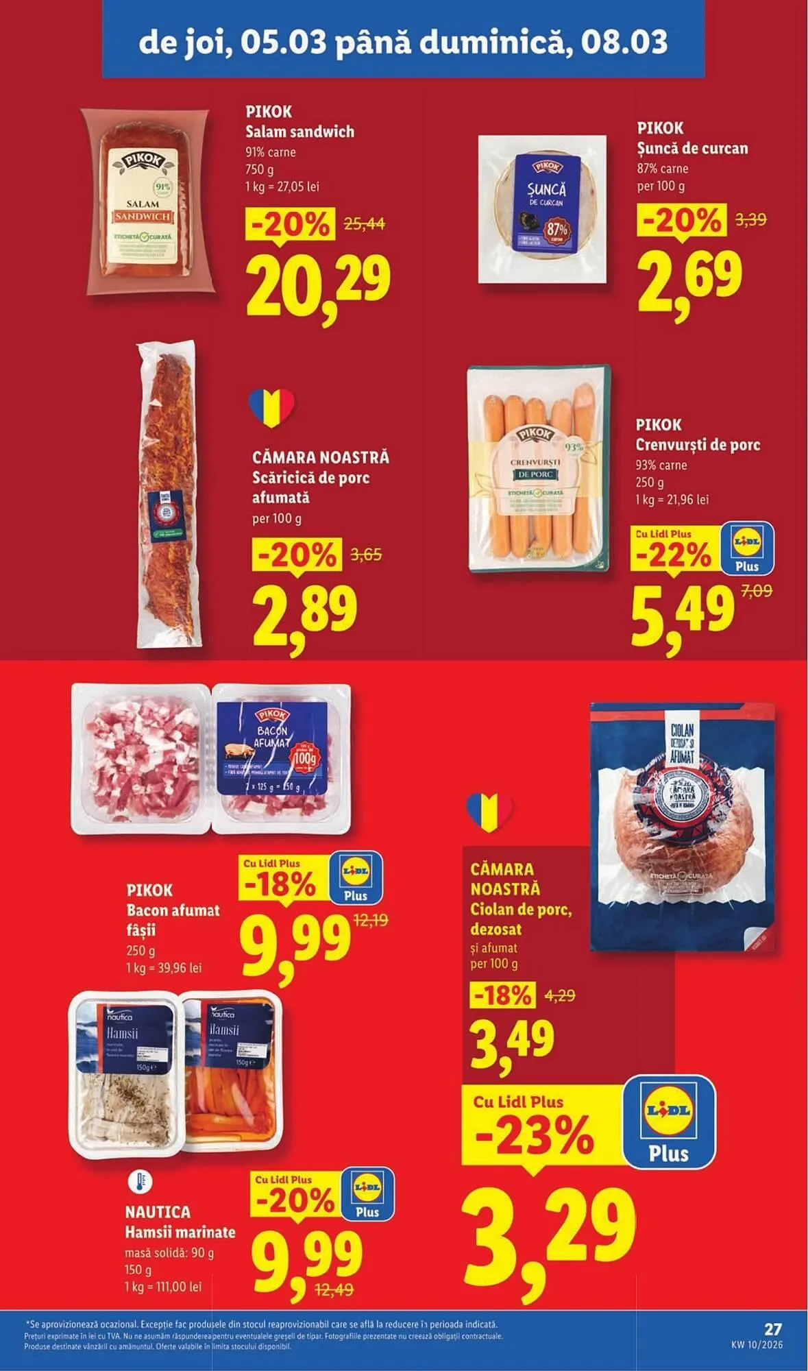 Catalog Catalog Lidl de la 2 martie până la 8 martie 2026 - Revista Pagina 27