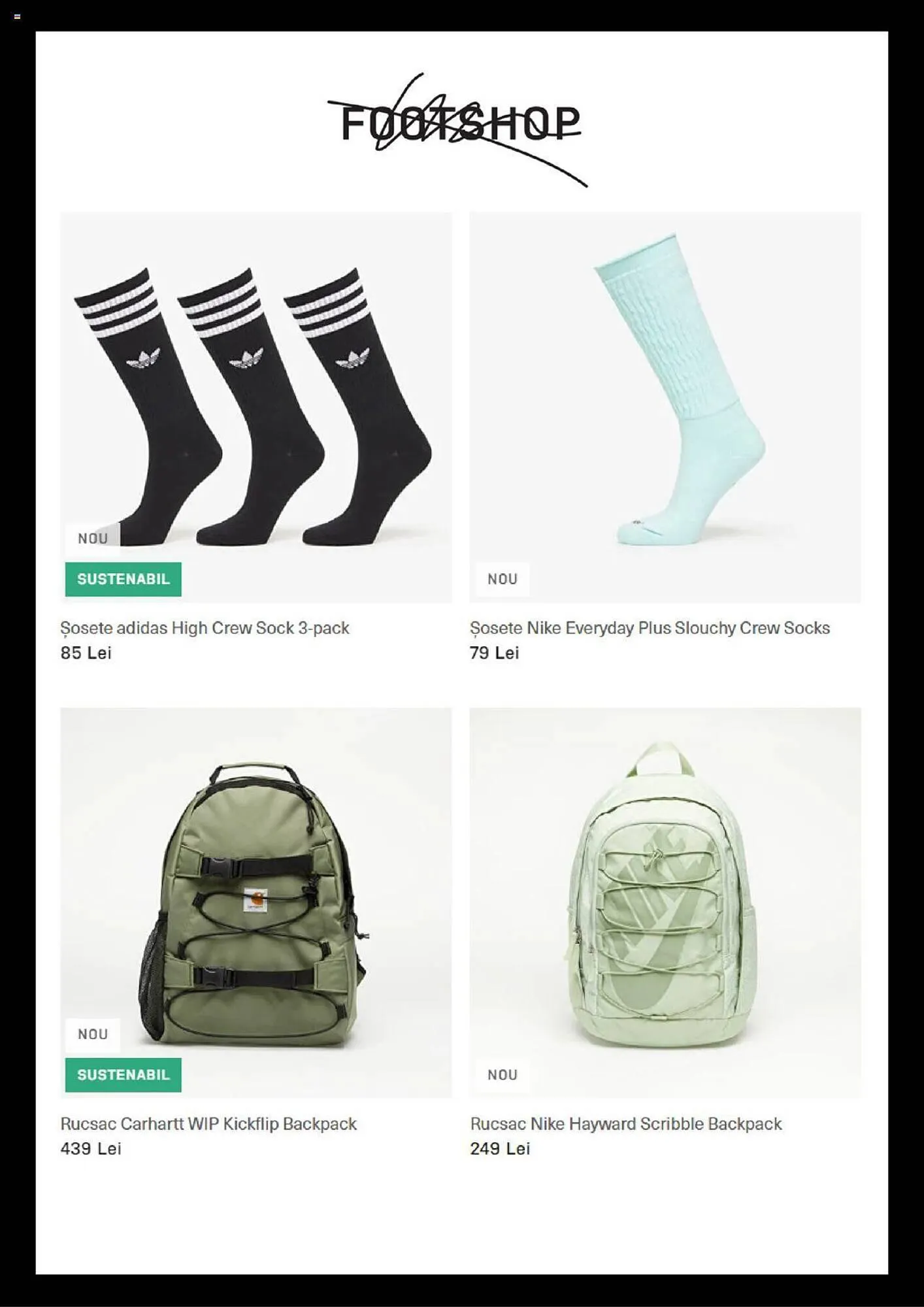 Catalog Footshop catalog de la 5 august până la 7 septembrie 2023 - Revista Pagina 20