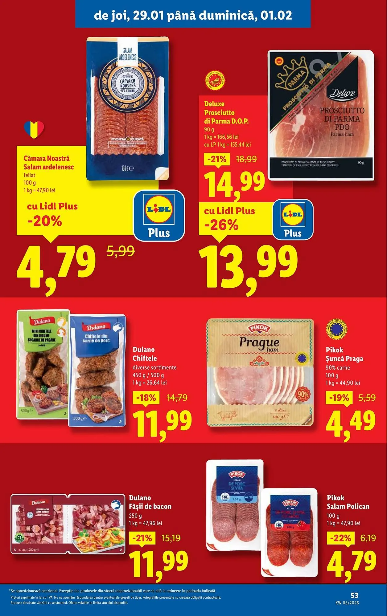 Catalog Catalog Lidl de la 26 ianuarie până la 1 februarie 2026 - Revista Pagina 53