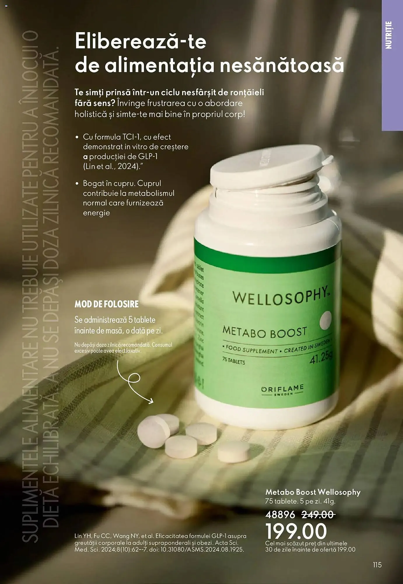 Catalog Catalog Oriflame de la 14 aprilie până la 5 mai 2026 - Revista Pagina 115