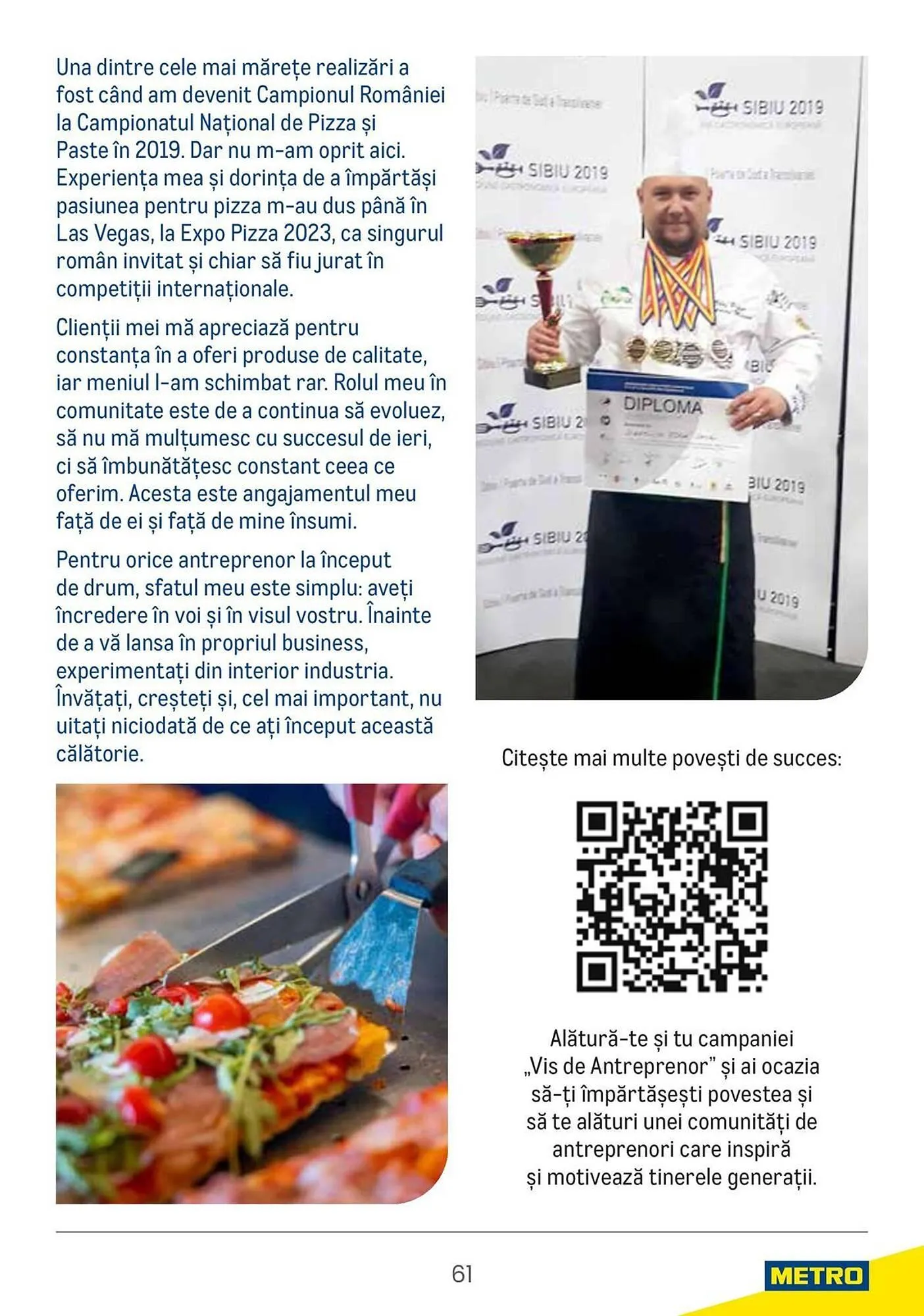 Catalog Catalog Metro de la 9 aprilie până la 31 decembrie 2025 - Revista Pagina 61