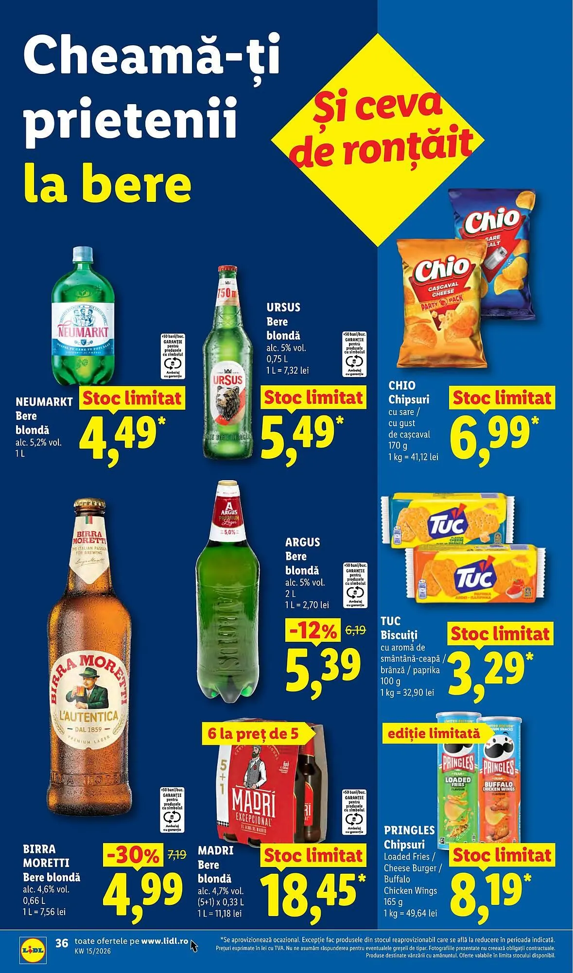 Catalog Catalog Lidl de la 6 aprilie până la 11 aprilie 2026 - Revista Pagina 36
