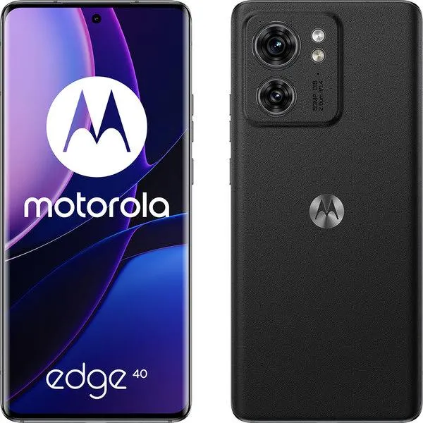 Telefon MOTOROLA Edge 40 5G, 256GB, 8GB RAM, Dual Sim, Eclipse Black