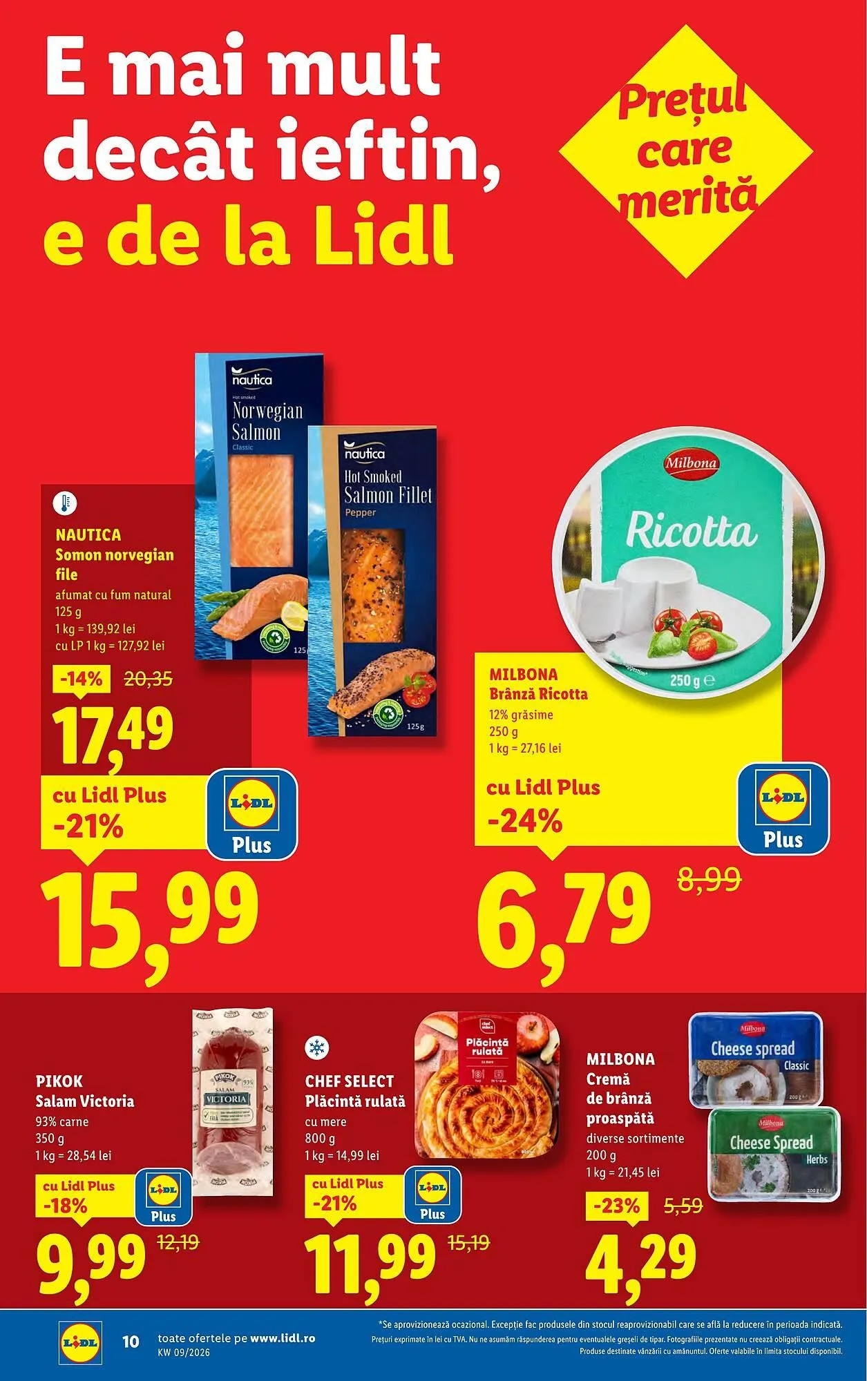 Catalog Catalog Lidl de la 23 februarie până la 1 martie 2026 - Revista Pagina 10