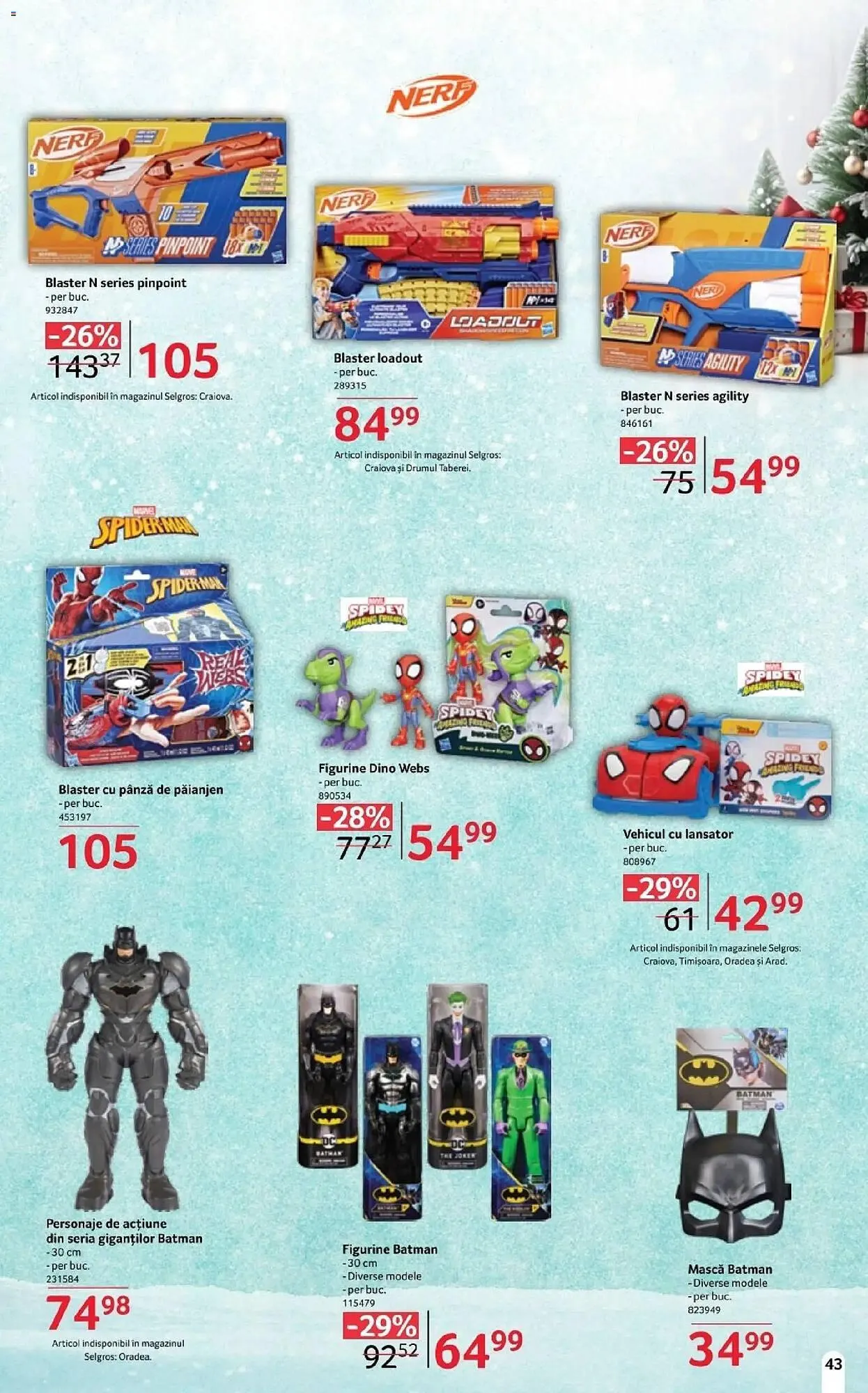 Catalog Catalog Selgros de la 13 noiembrie până la 5 decembrie 2025 - Revista Pagina 43