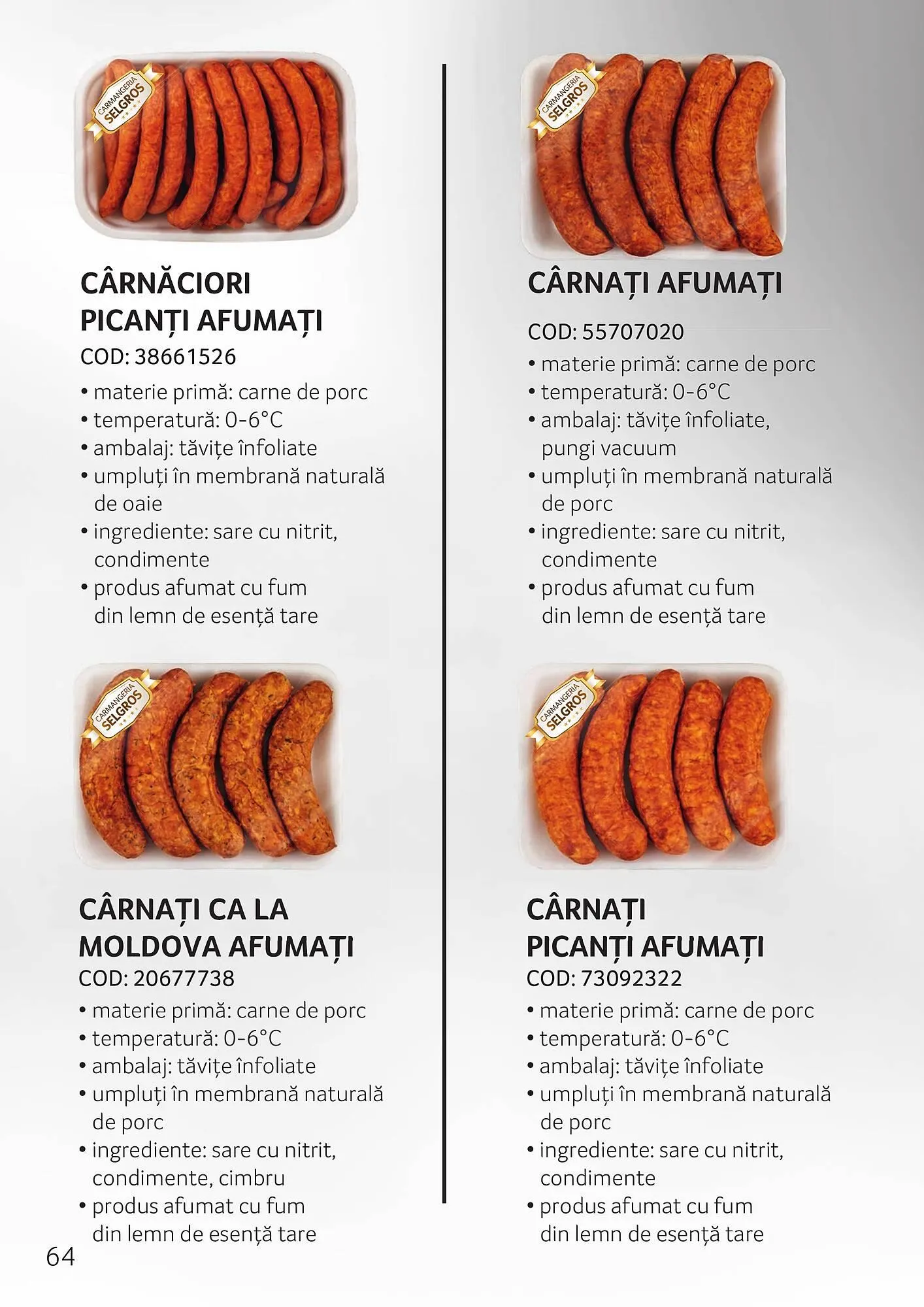 Catalog Catalog Selgros de la 3 octombrie până la 30 noiembrie 2025 - Revista Pagina 64