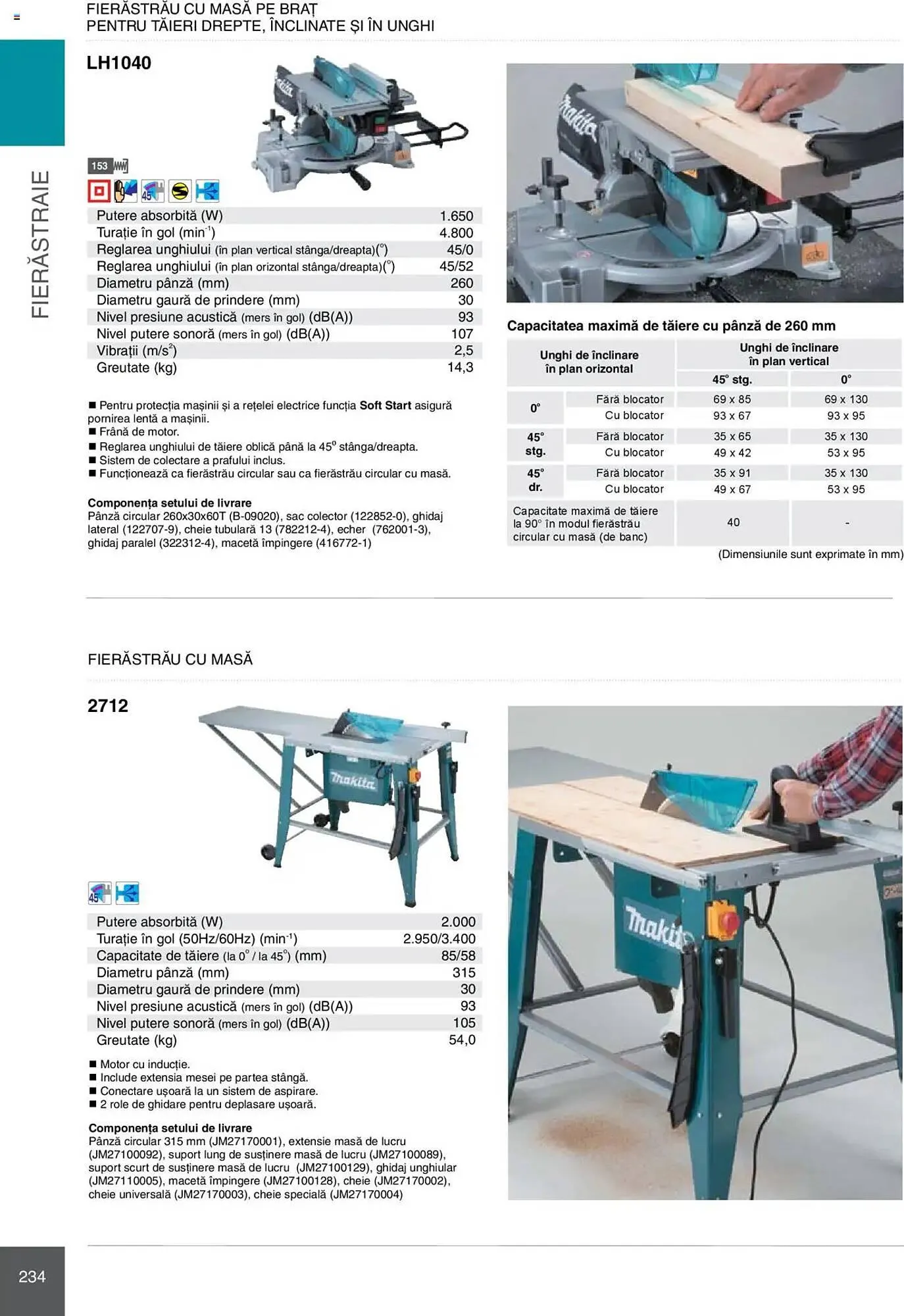 Catalog Catalog Makita de la 8 ianuarie până la 31 decembrie 2025 - Revista Pagina 234
