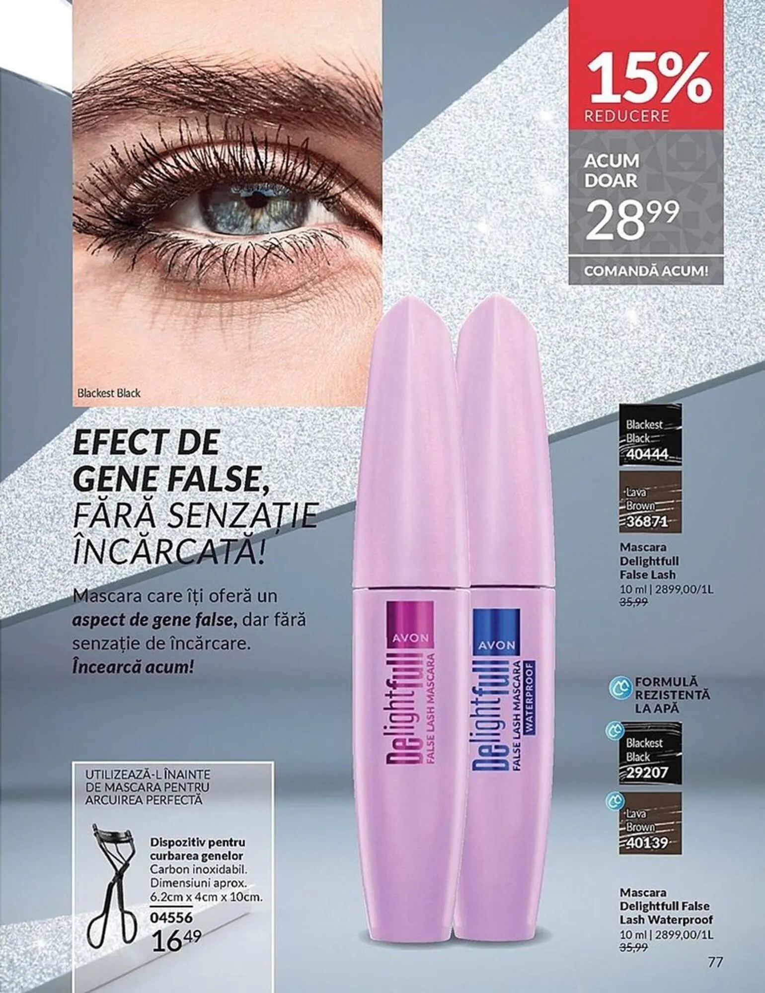 Catalog Catalog Avon de la 3 noiembrie până la 30 noiembrie 2025 - Revista Pagina 75