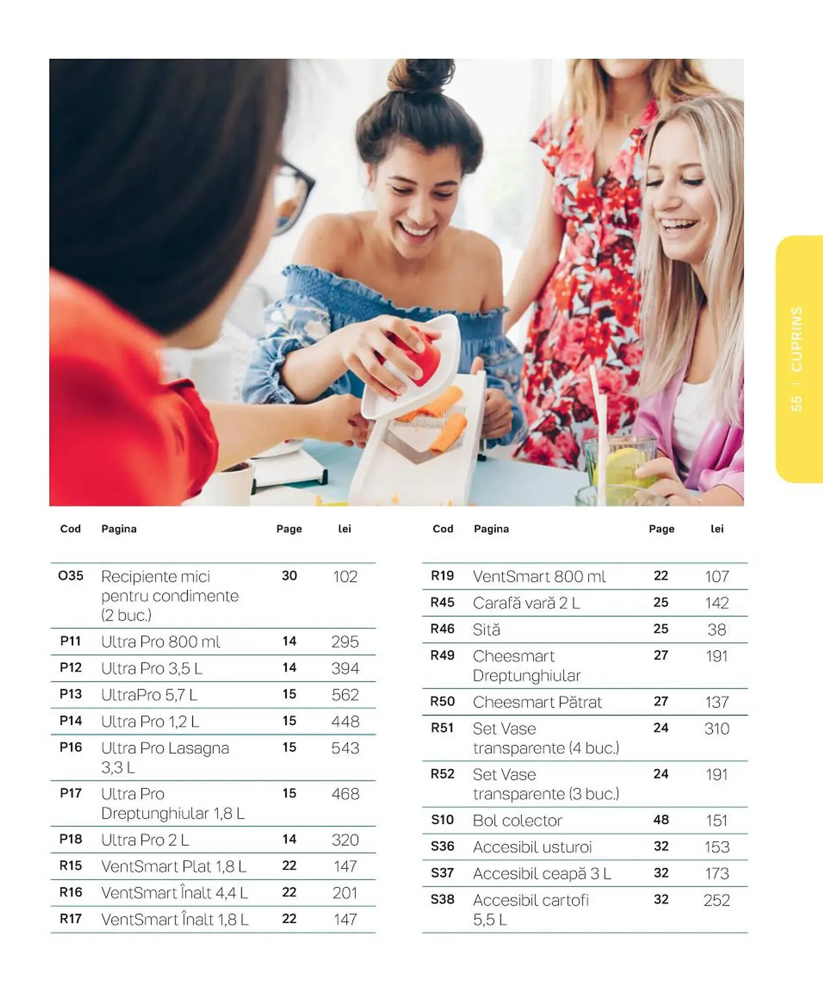 Catalog Tupperware catalog de la 10 martie până la 23 septembrie 2023 - Revista Pagina 55